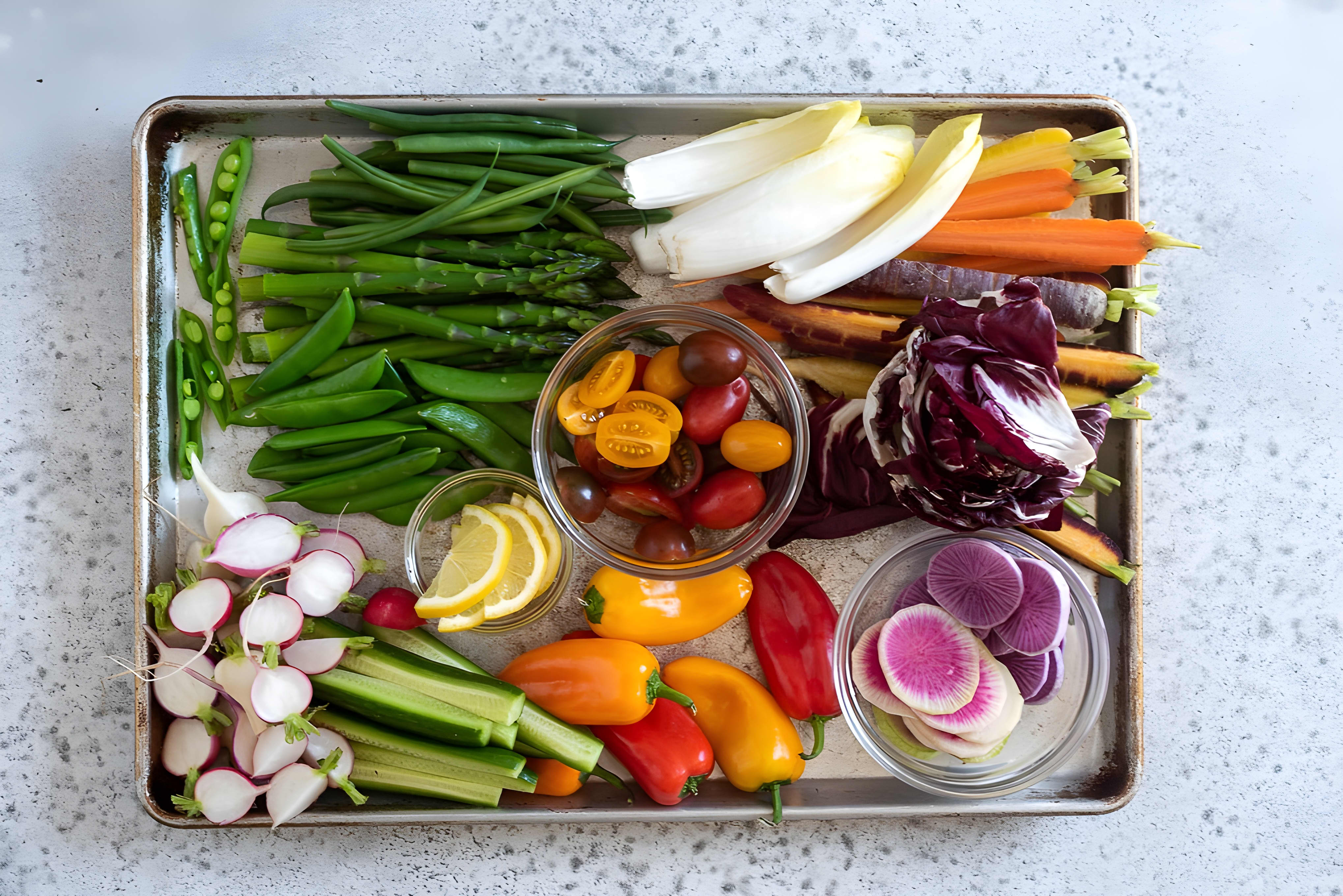 Easy Crudités Platter