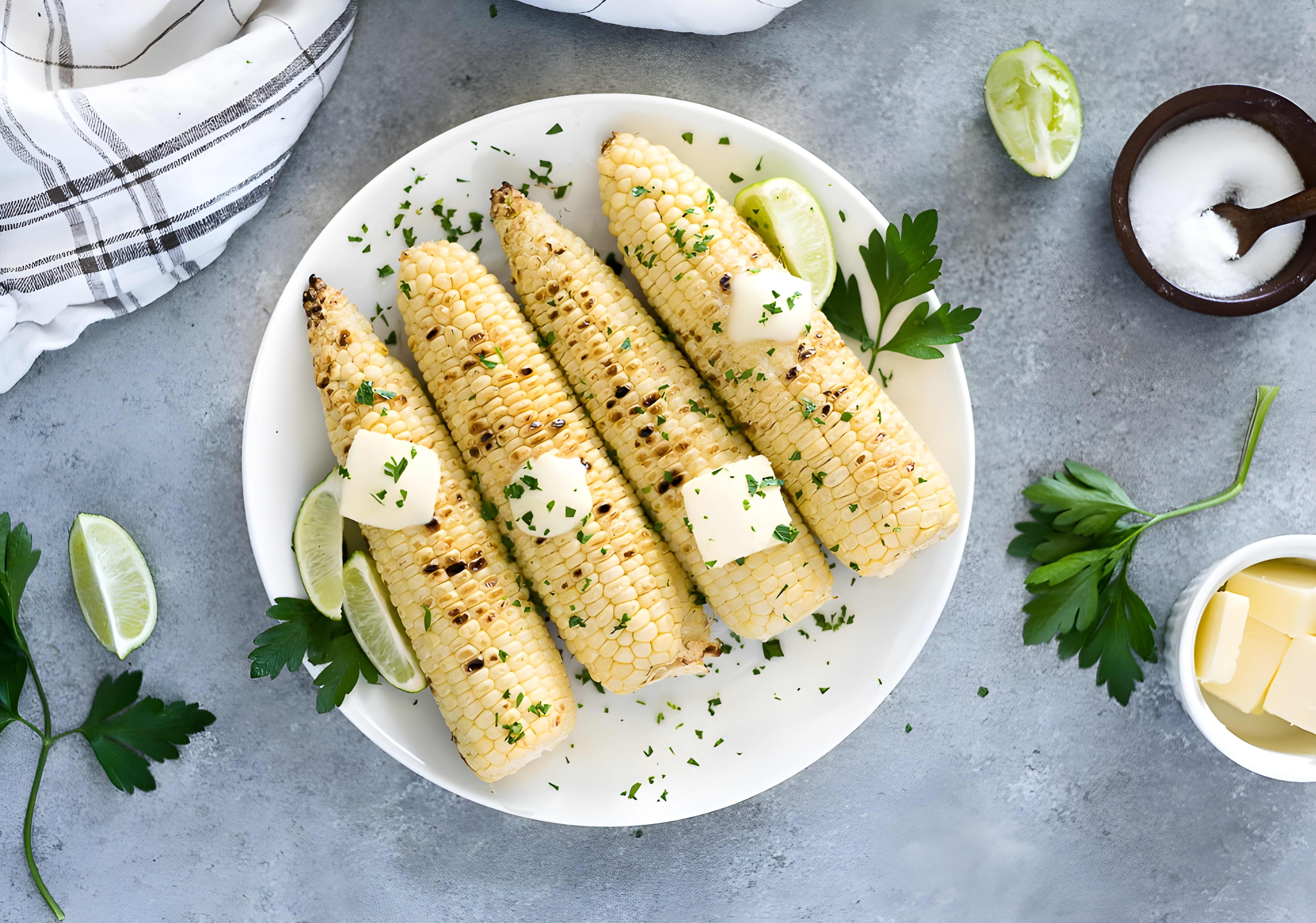 Easy Grilled Corn on the Cob