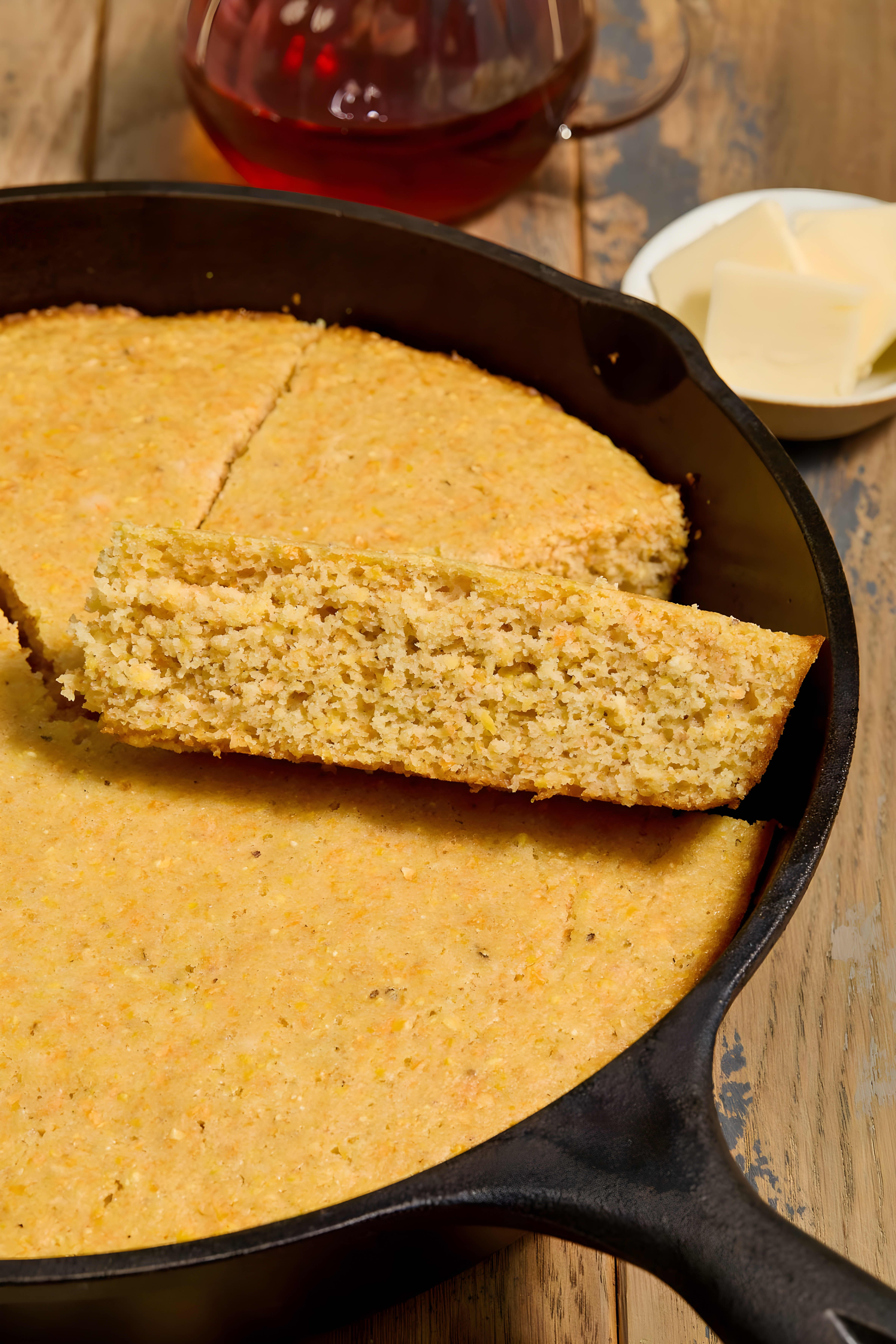 Easy Skillet Cornbread Recipe