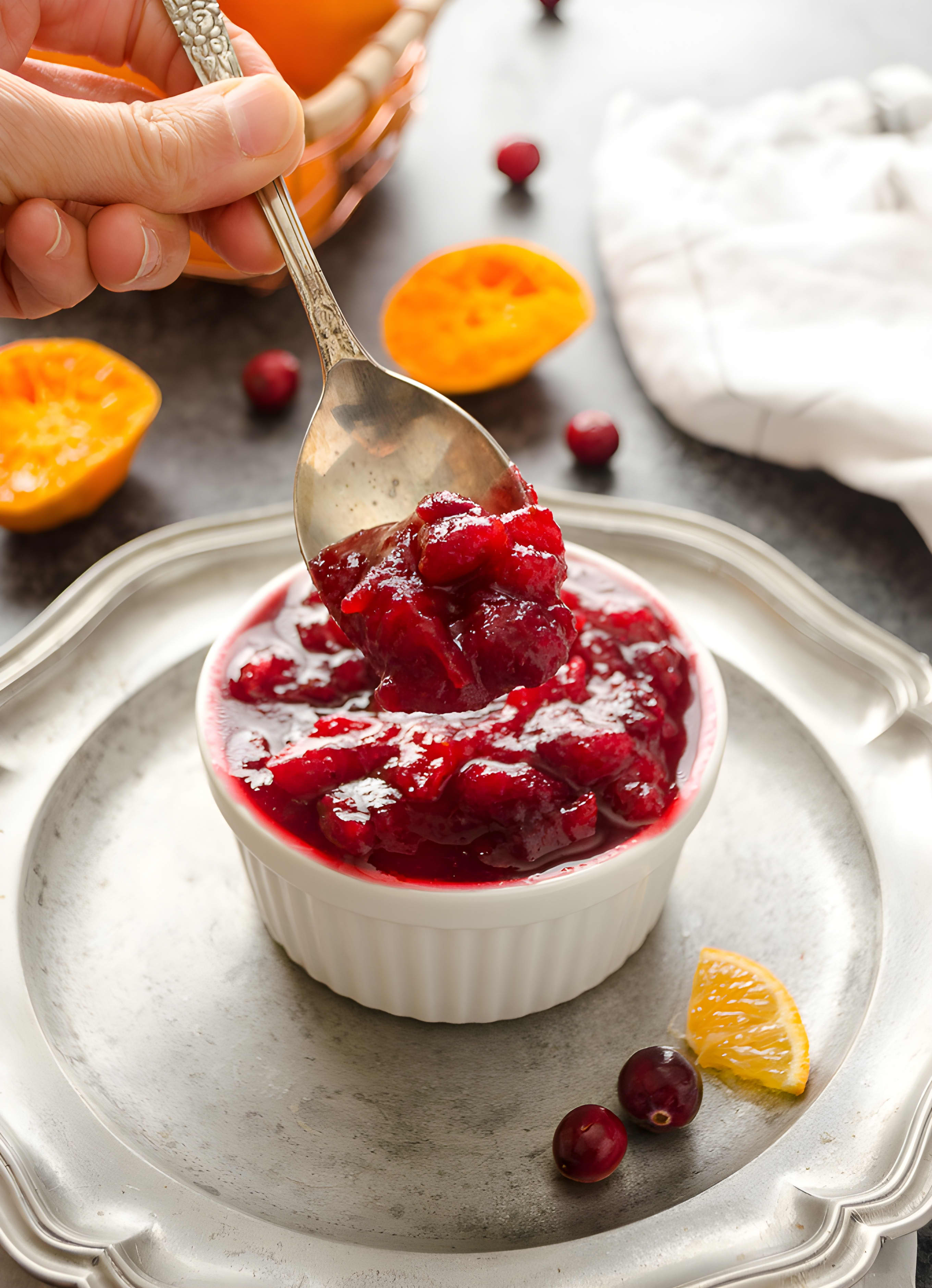 Fresh Cranberry Orange Sauce