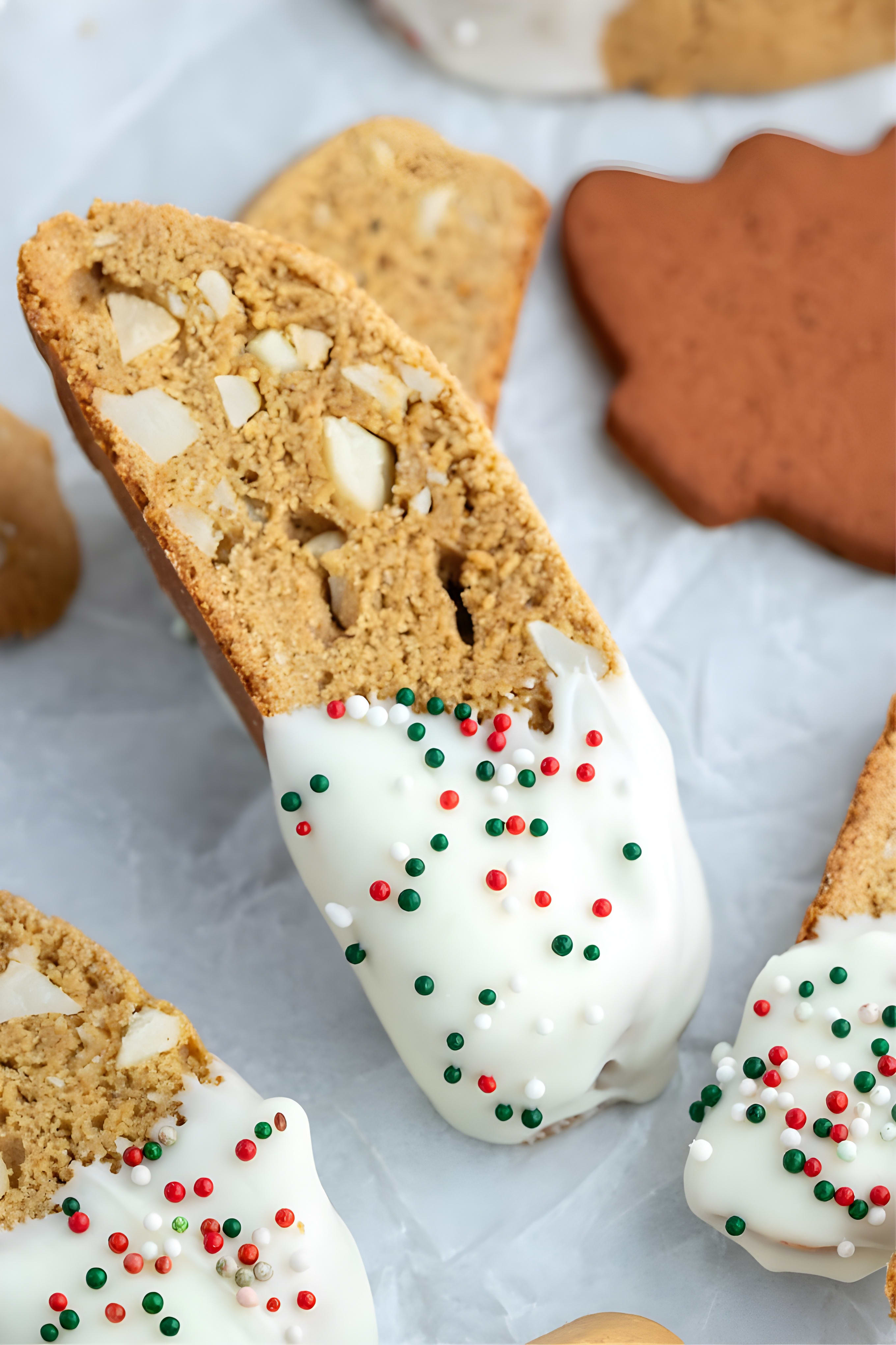 Gingerbread Biscotti