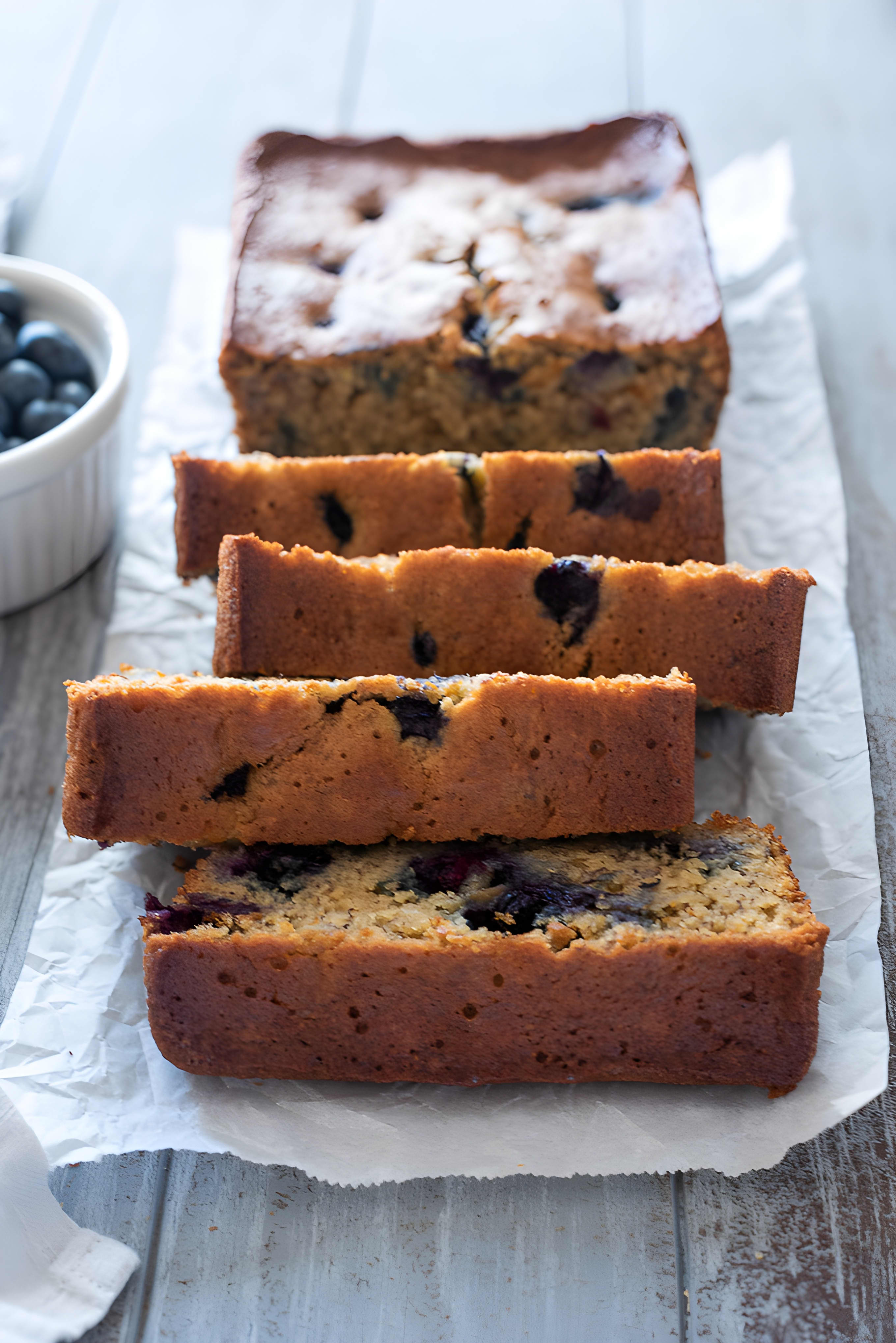 Gluten-Free Banana Blueberry Bread