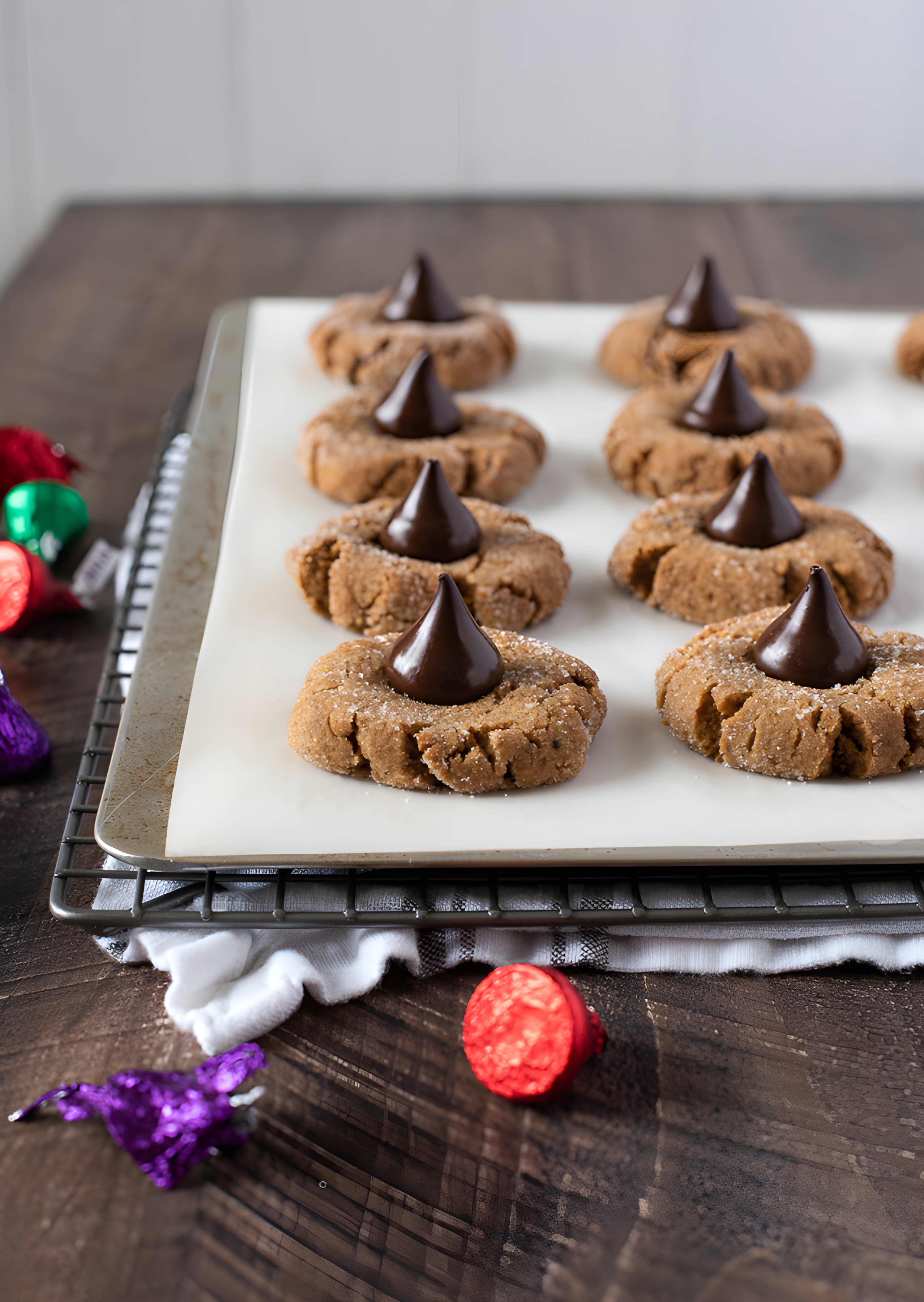 Gluten Free Peanut Butter Blossoms