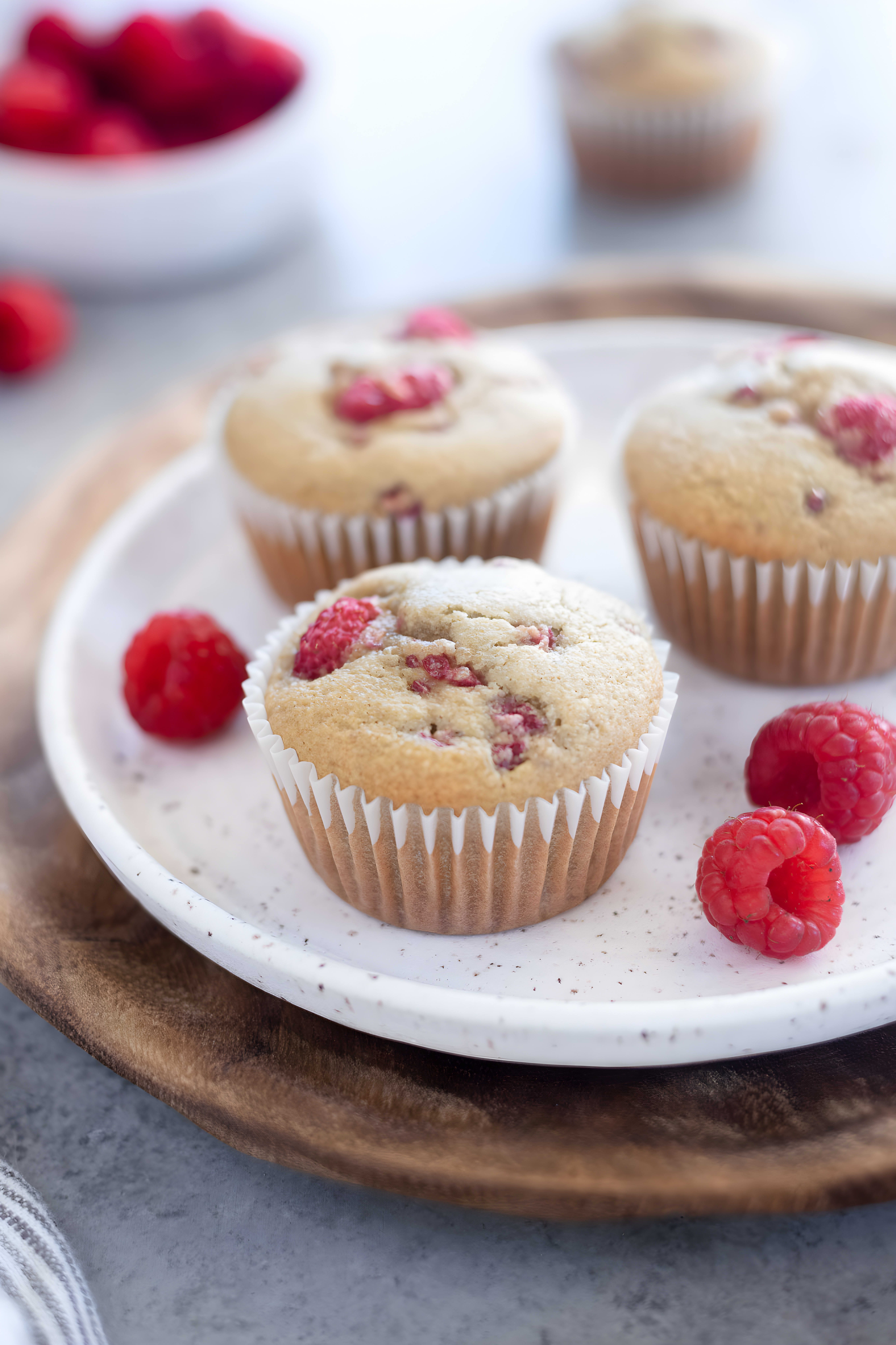 Gluten-Free Raspberry Muffins