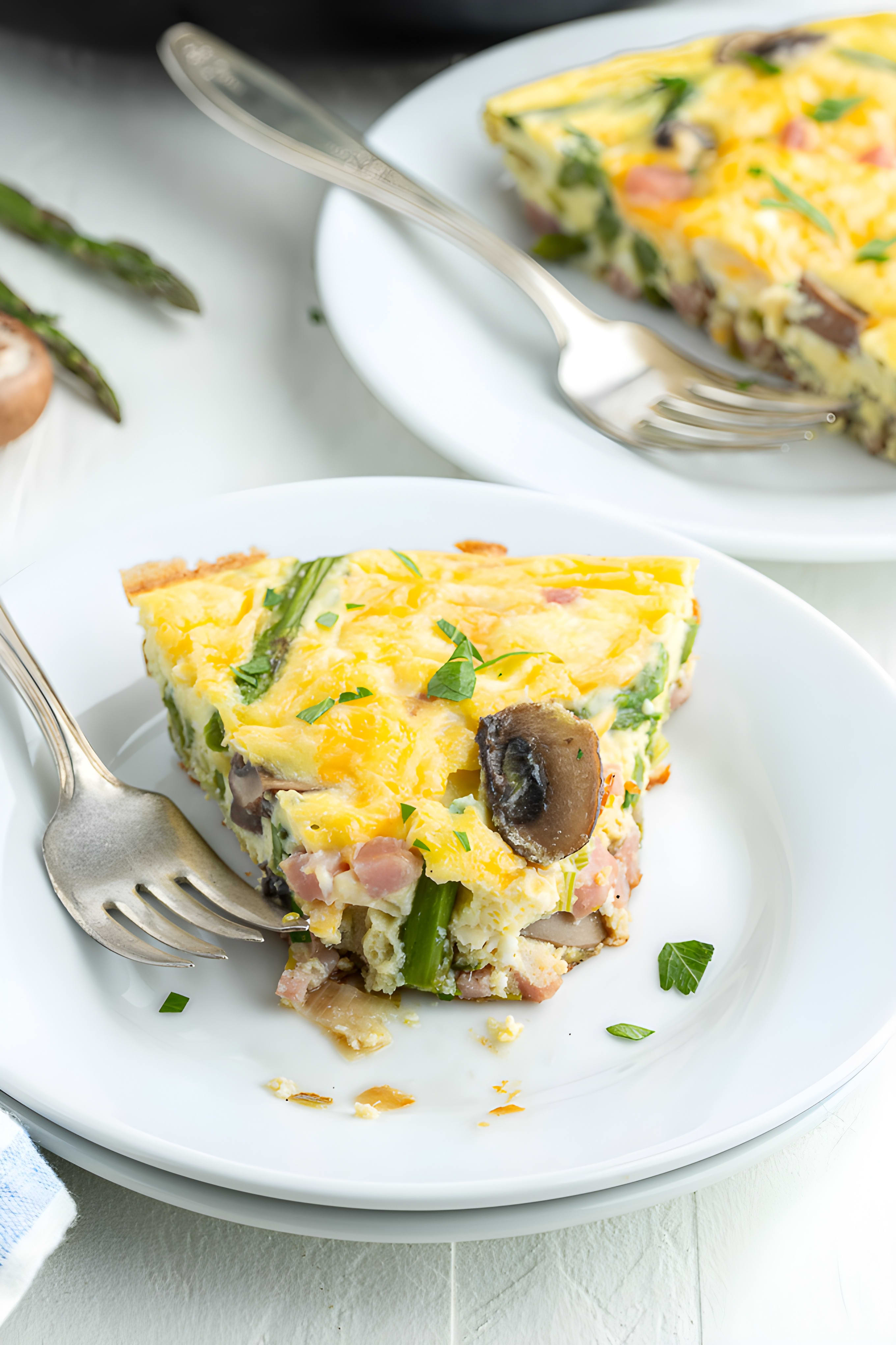 Ham and Cheese Frittata