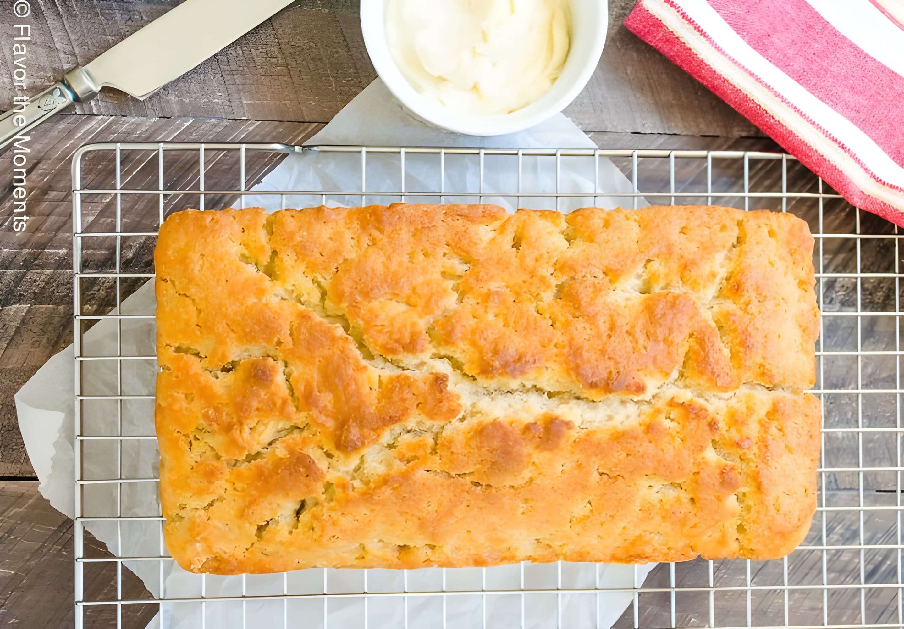 Hard Apple Cider “Beer” Bread with Maple Butter