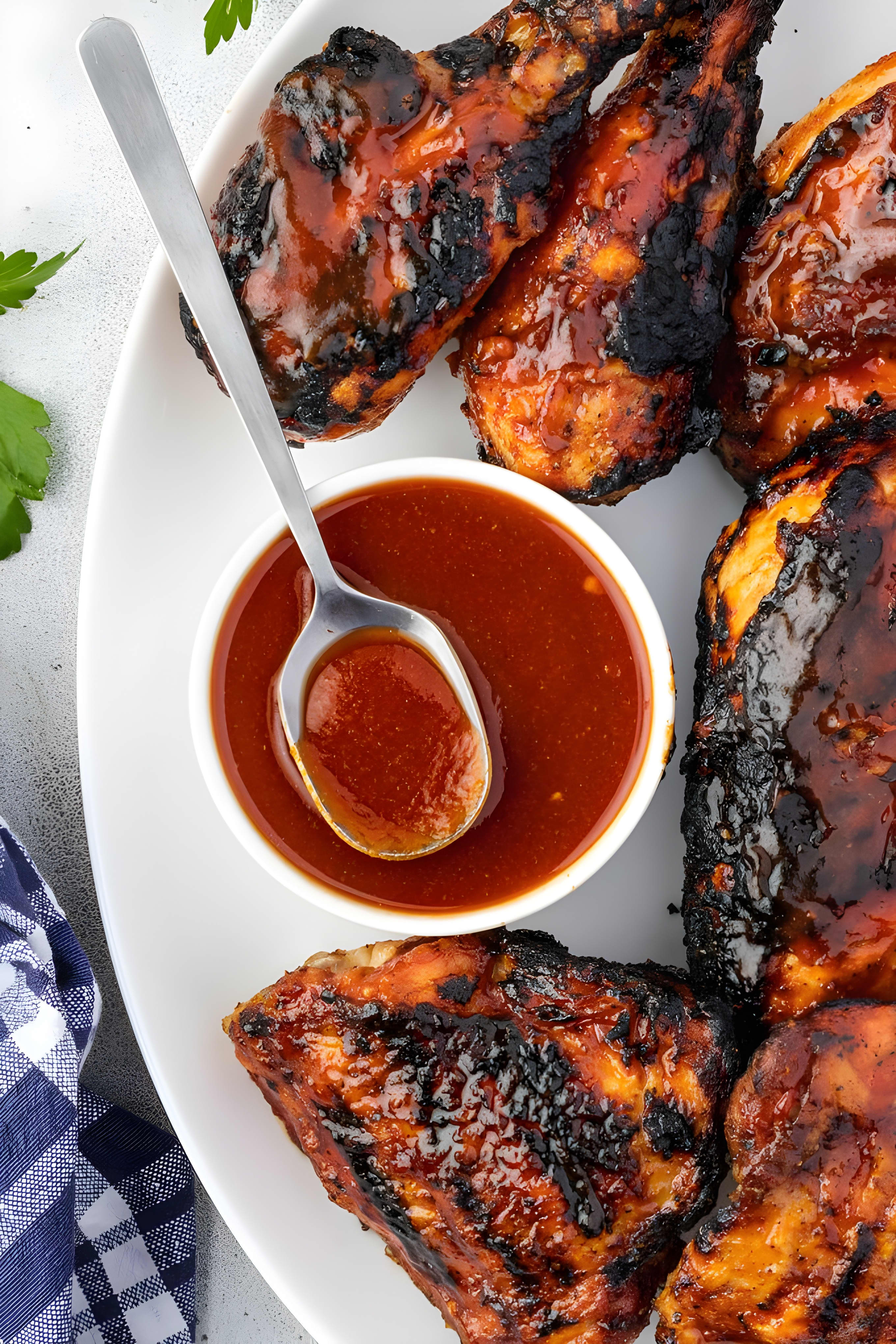 Homemade Bourbon BBQ Sauce