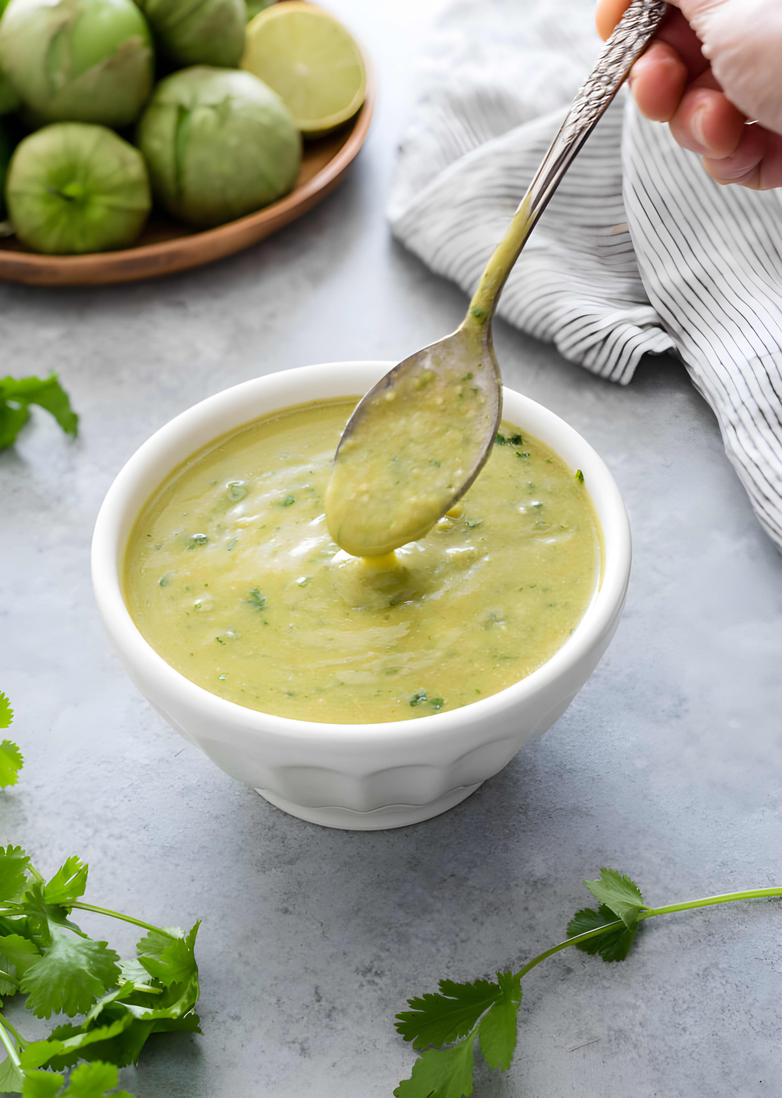 Homemade Green Enchilada Sauce