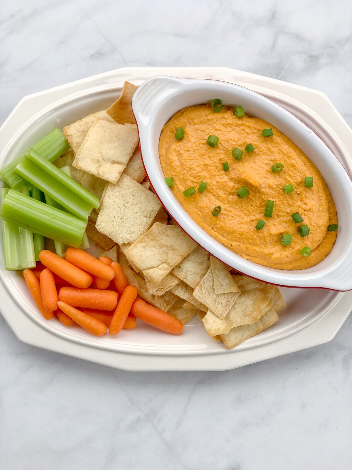 4-Ingredient Vegan Buffalo Dip cover