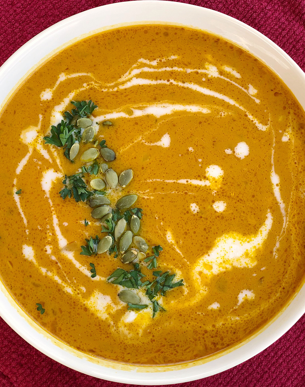 Dairy Free Pumpkin Soup