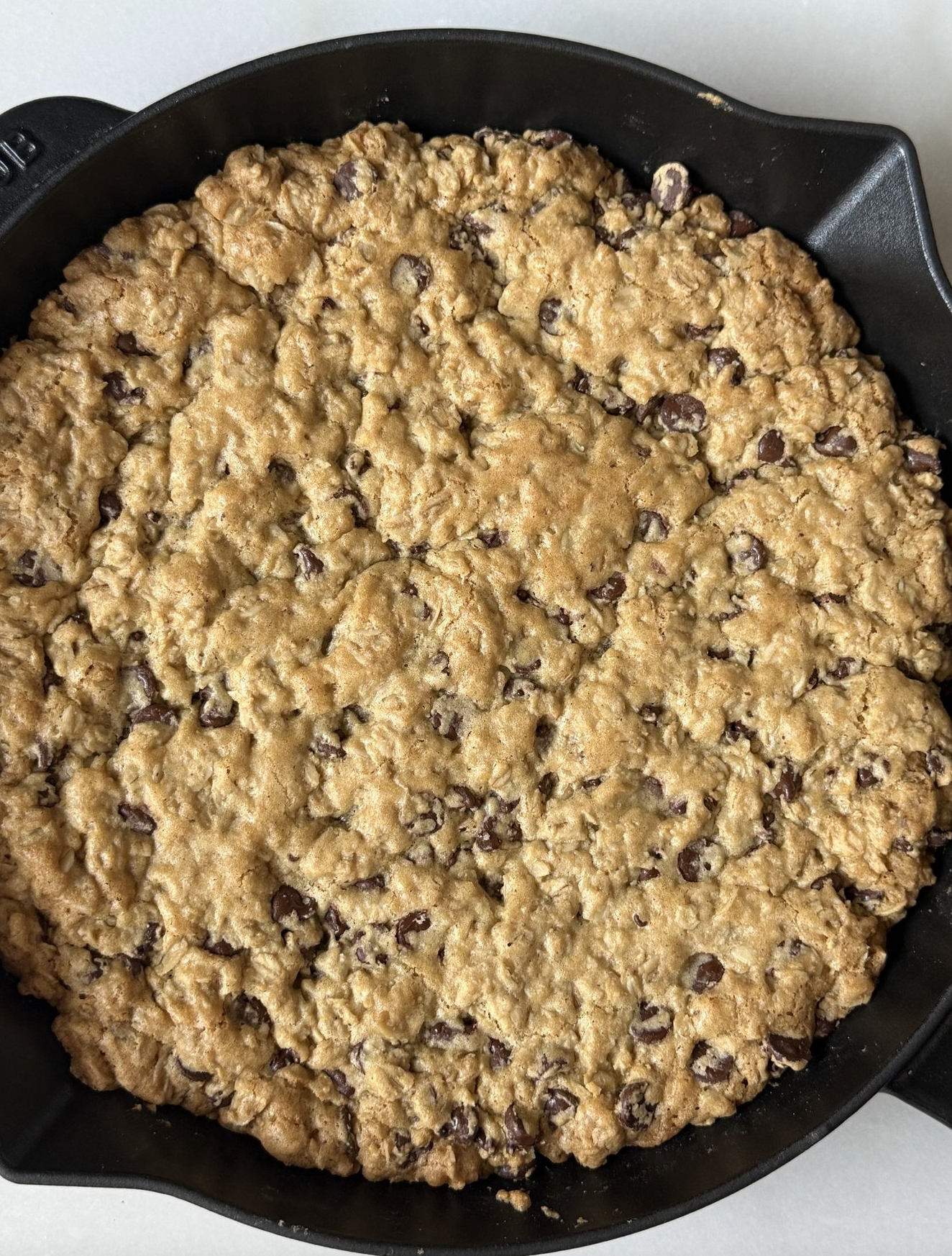 Oatmeal Cookie Pie