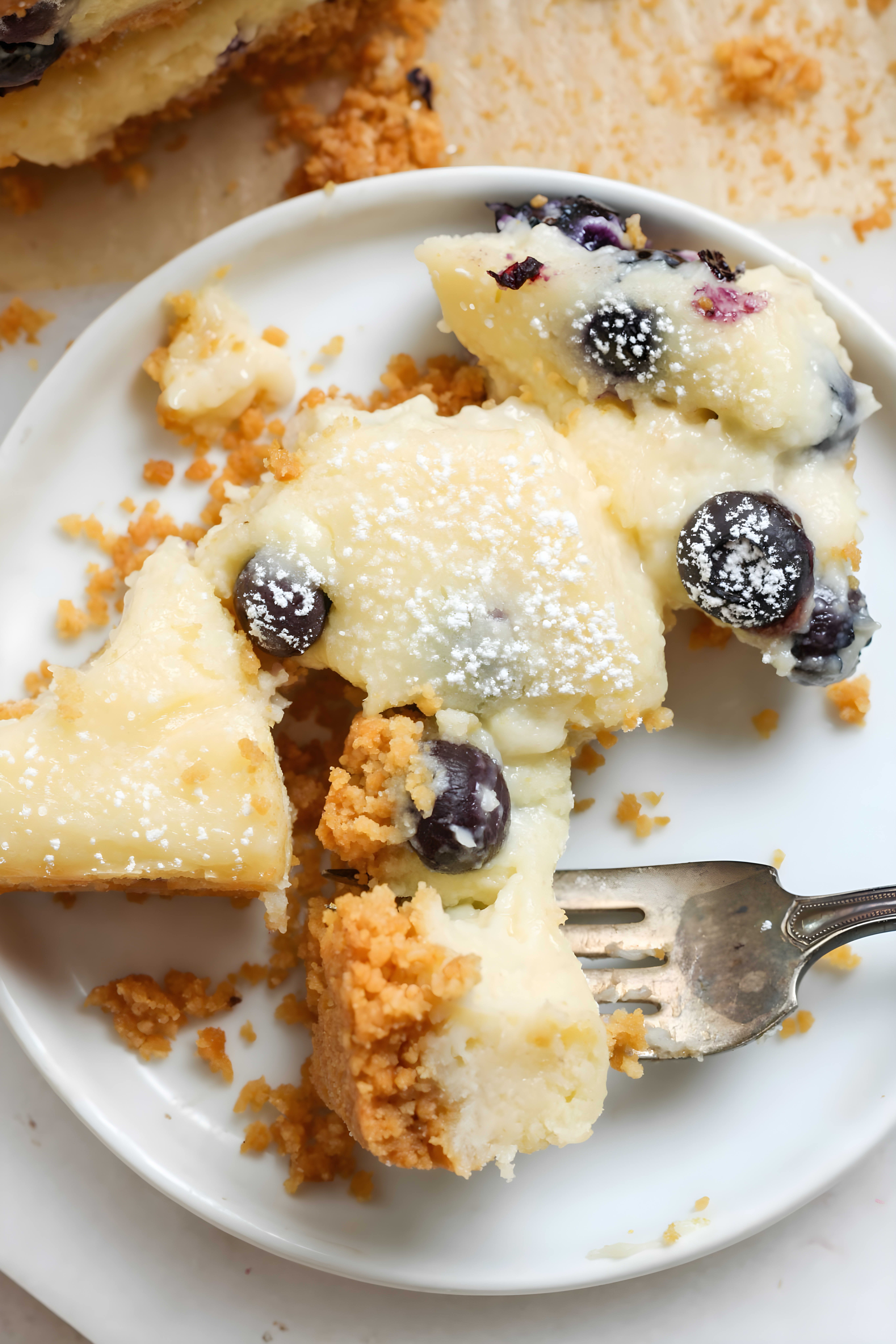 Blueberry Cheesecake Bars