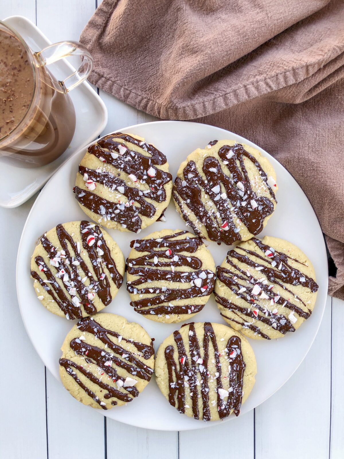 Dairy-Free and Egg-Free Peppermint Sugar Cookies