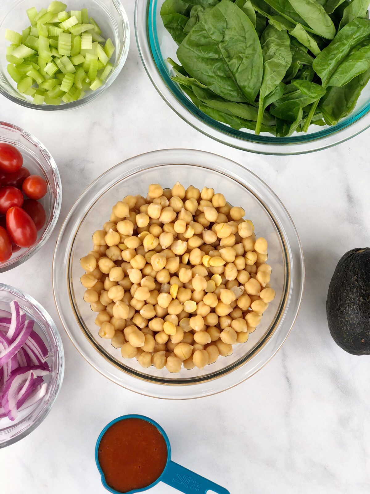 Buffalo Chickpea Salad