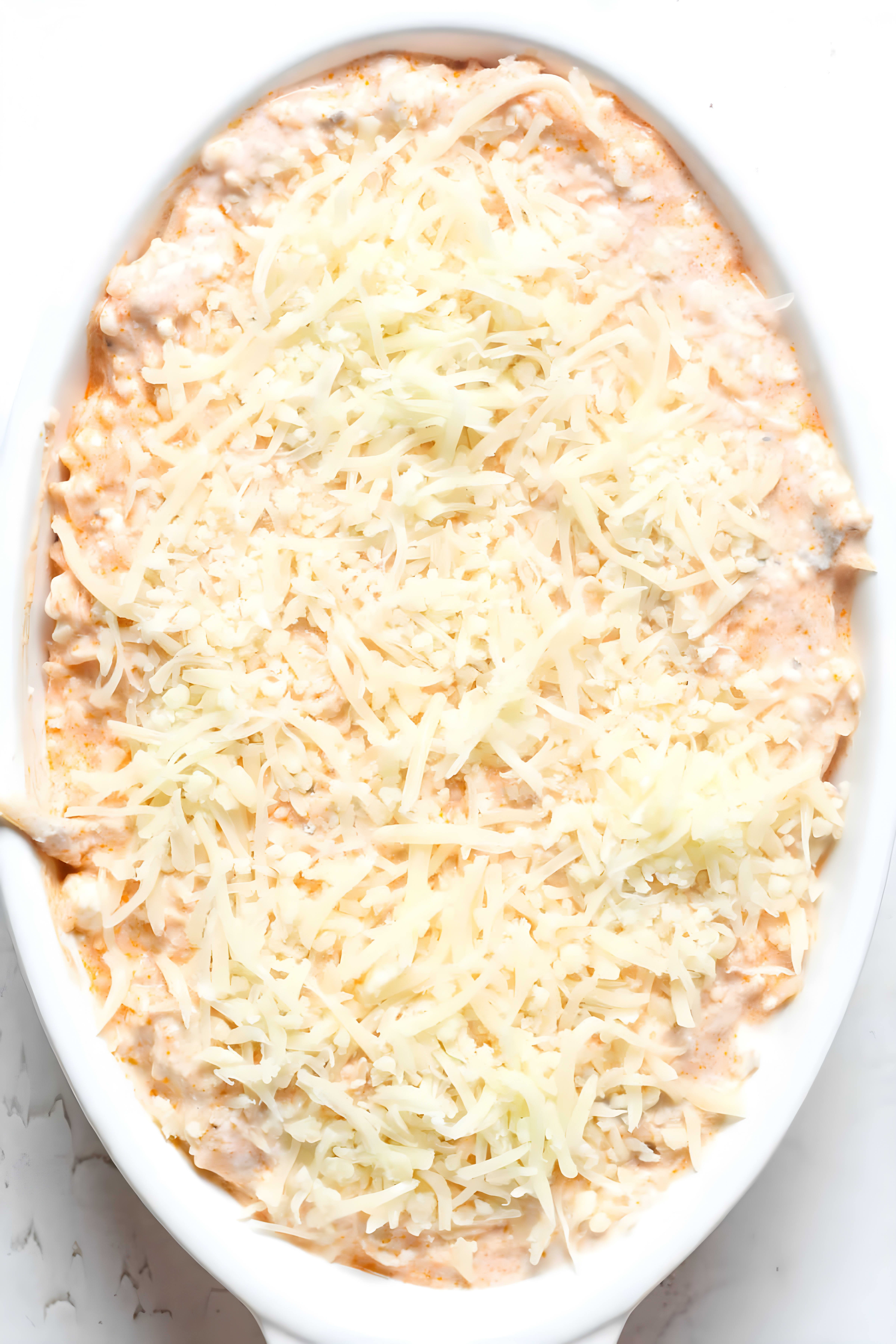 Healthy Buffalo Chicken Dip