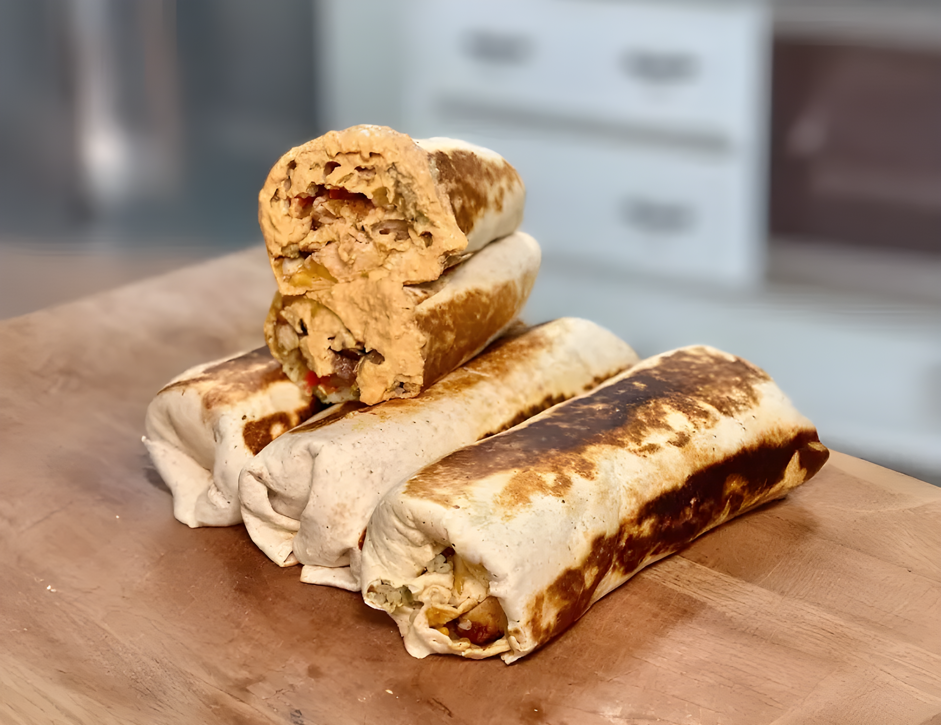 XL Half Chicken Half Steak Chipotle Burrito Meal Prep