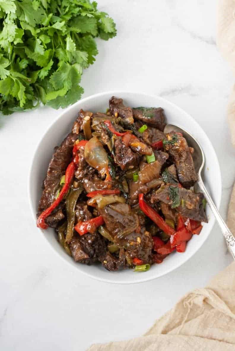 Whole30 Thai Basil Steak