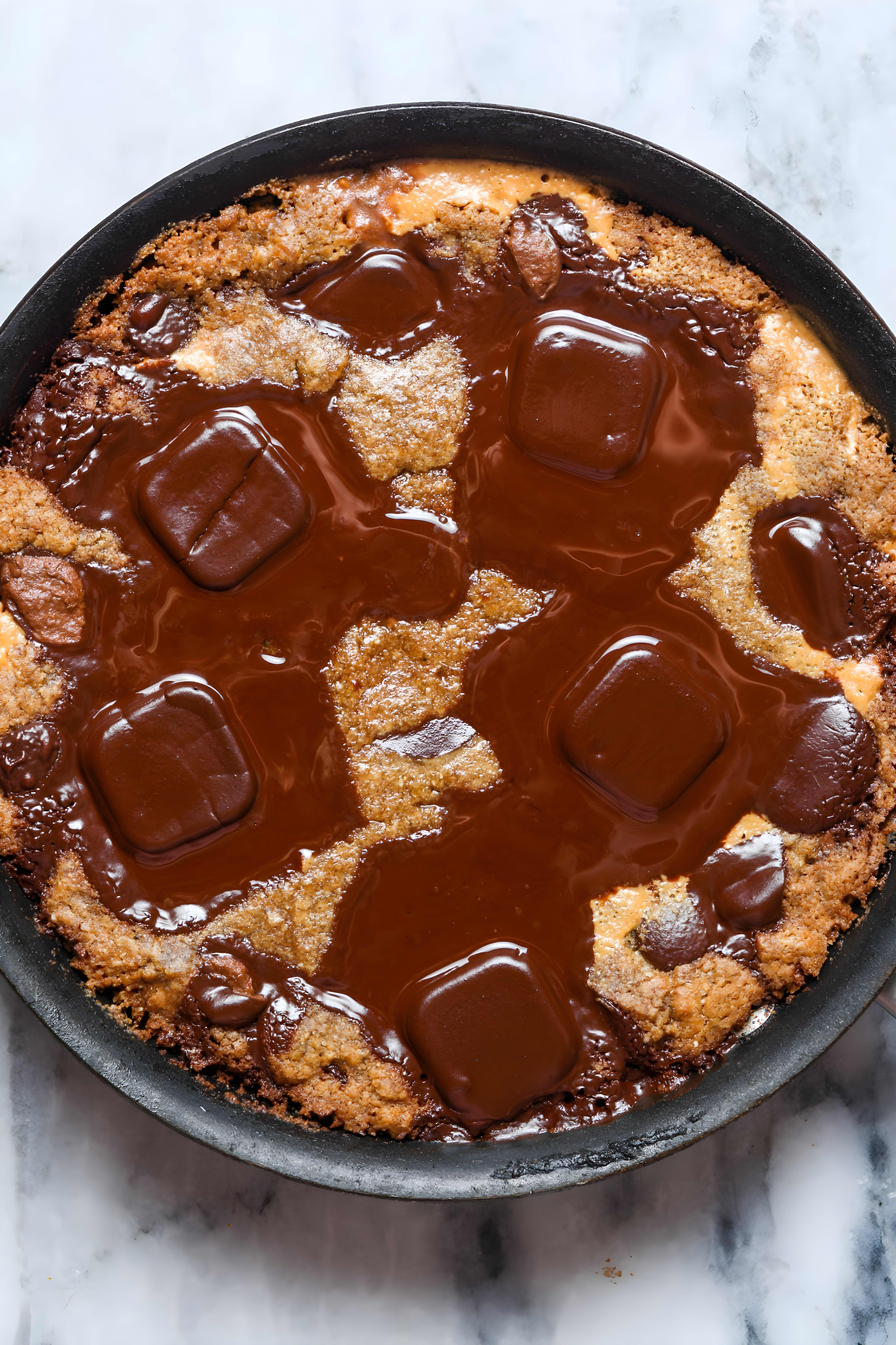 Peanut Butter Cookie Skillet