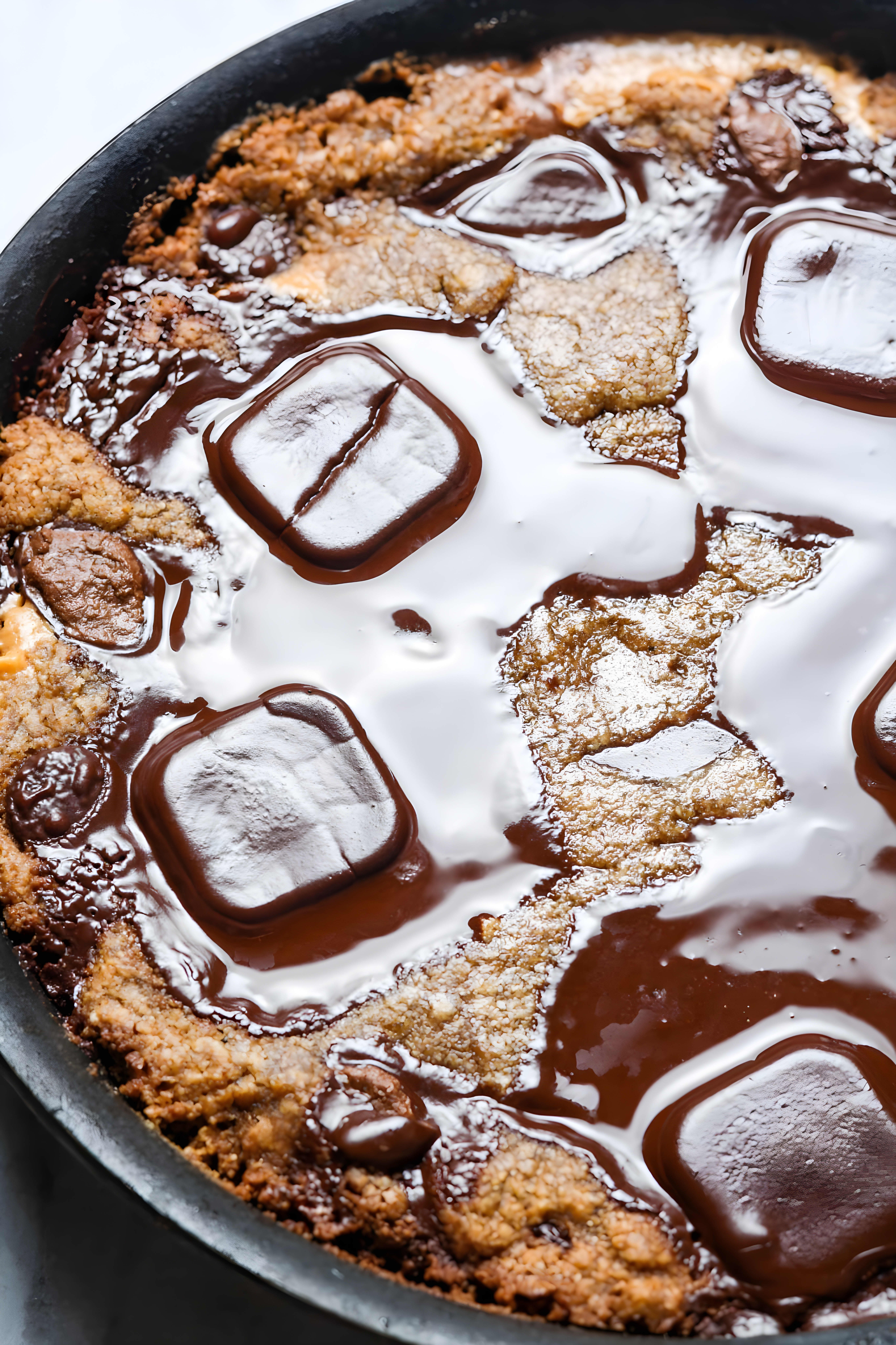Peanut Butter Cookie Skillet
