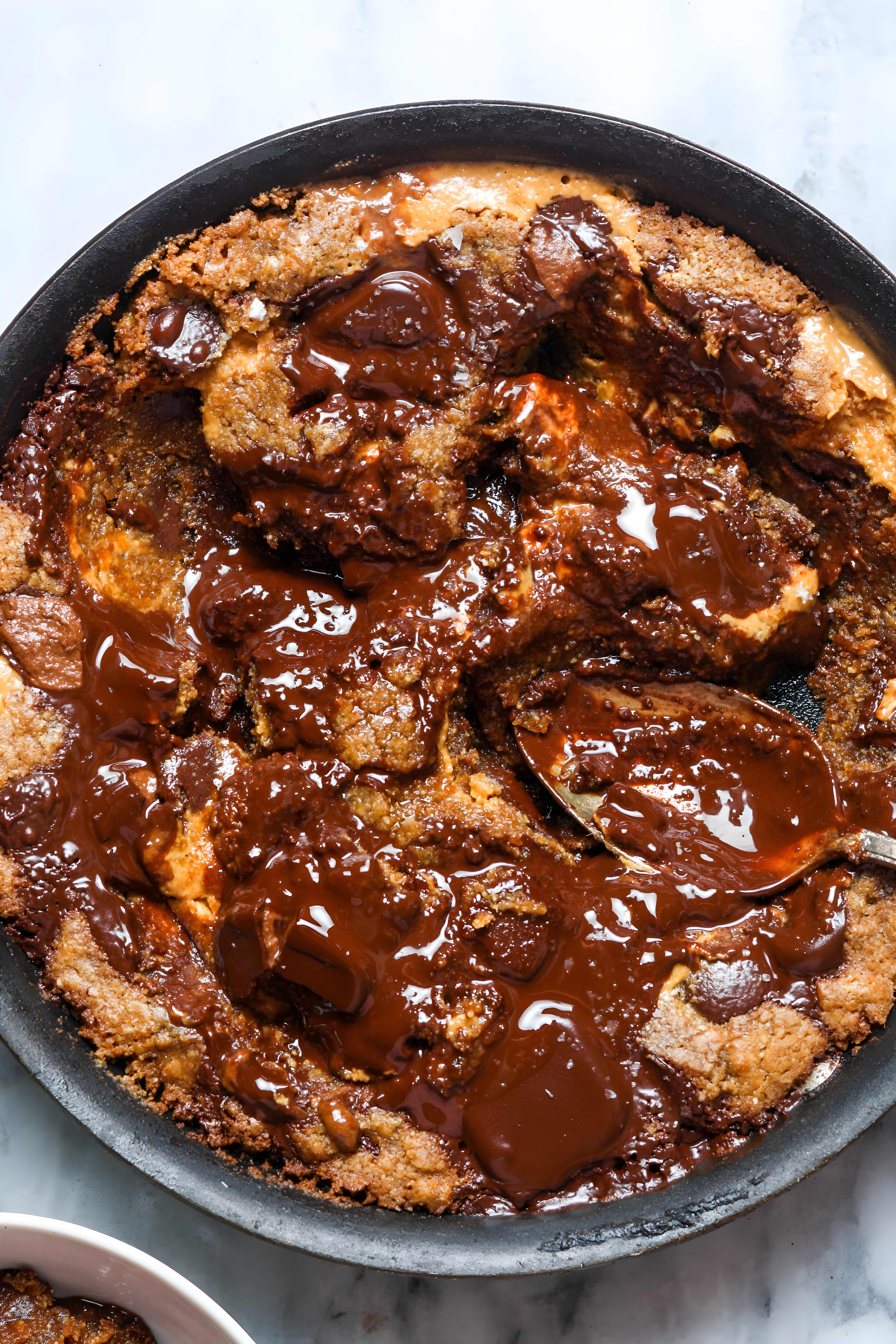 Peanut Butter Cookie Skillet