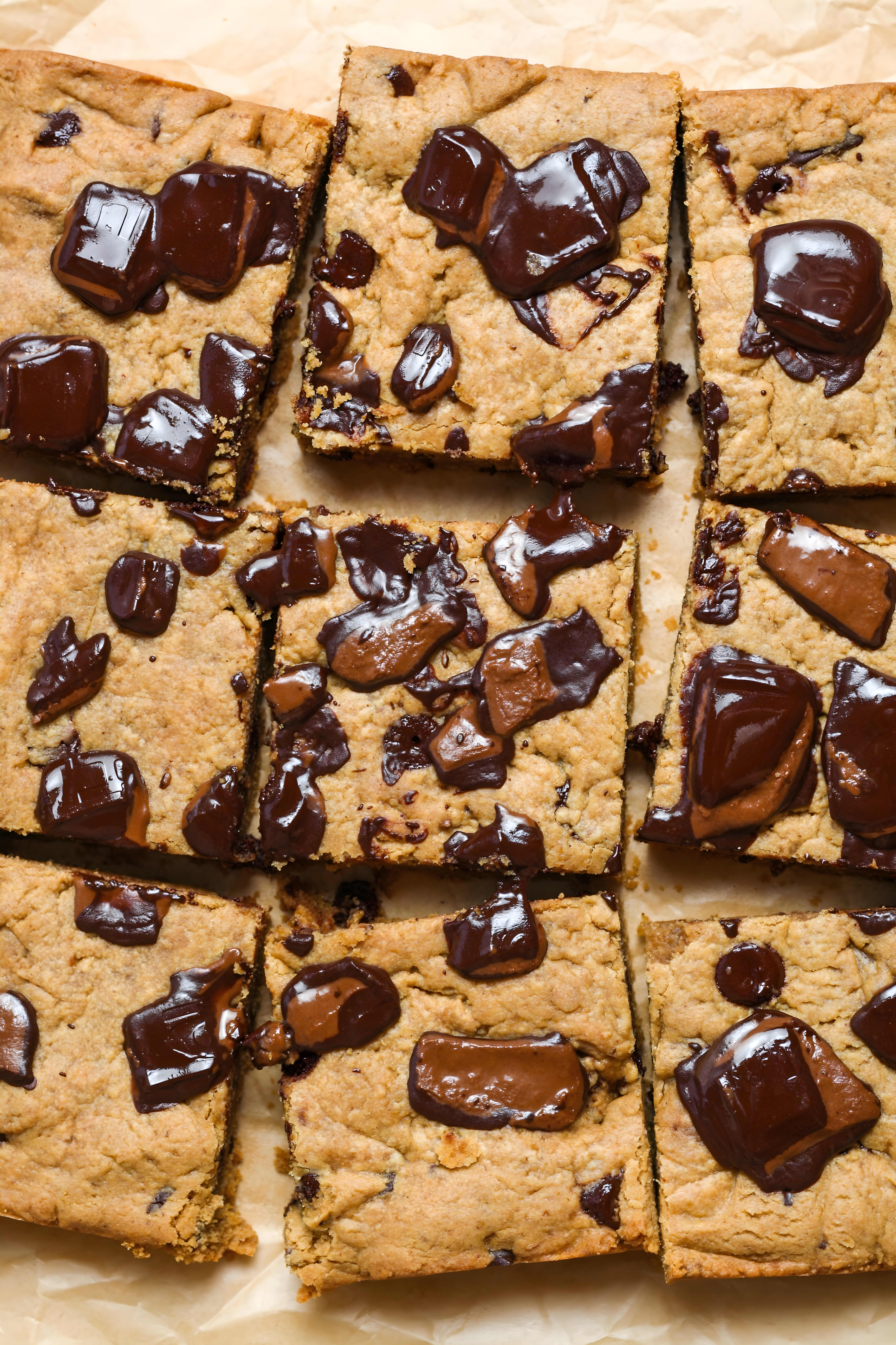 Peanut Butter Blondies
