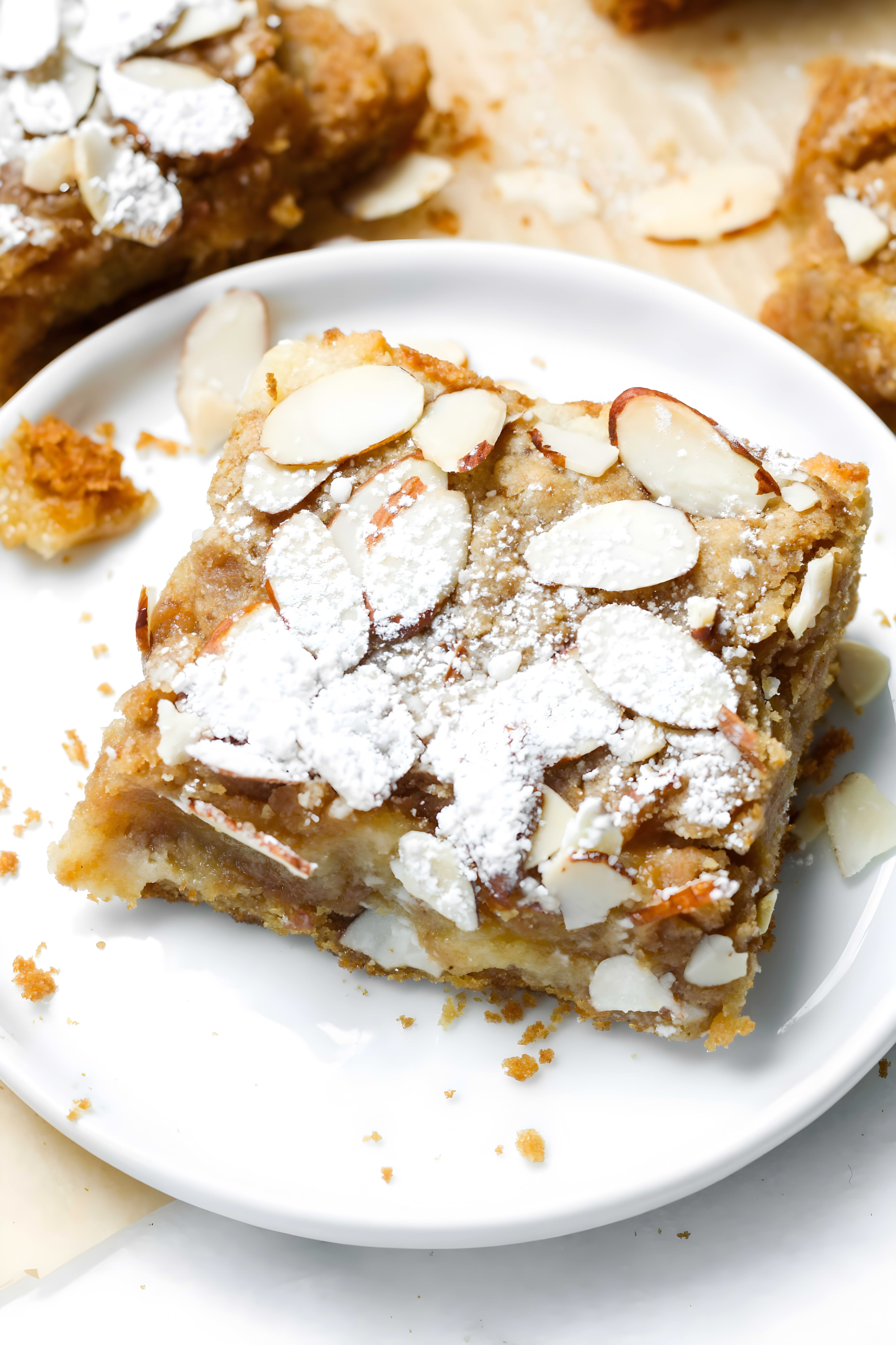 Almond Croissant Blondies