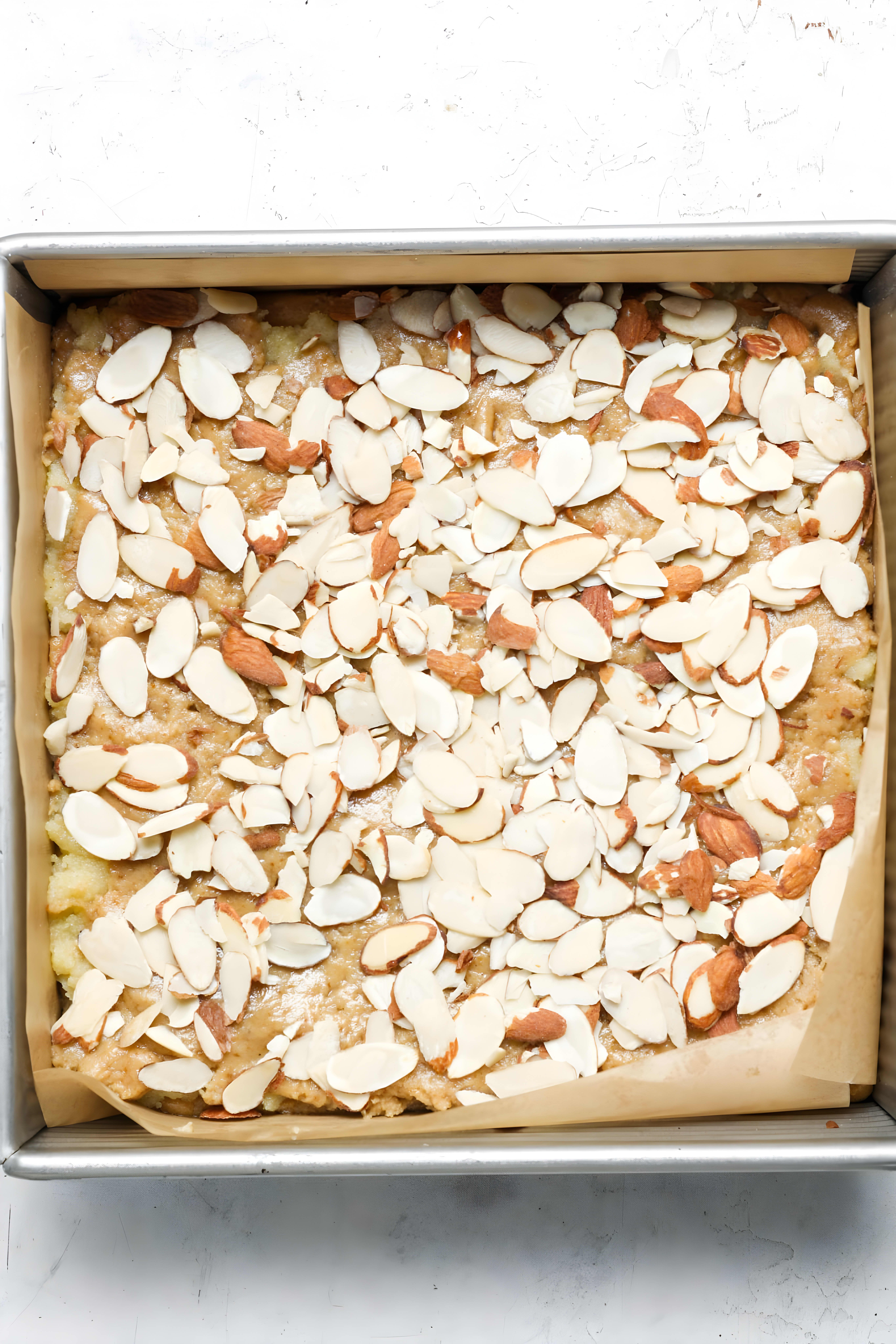 Almond Croissant Blondies