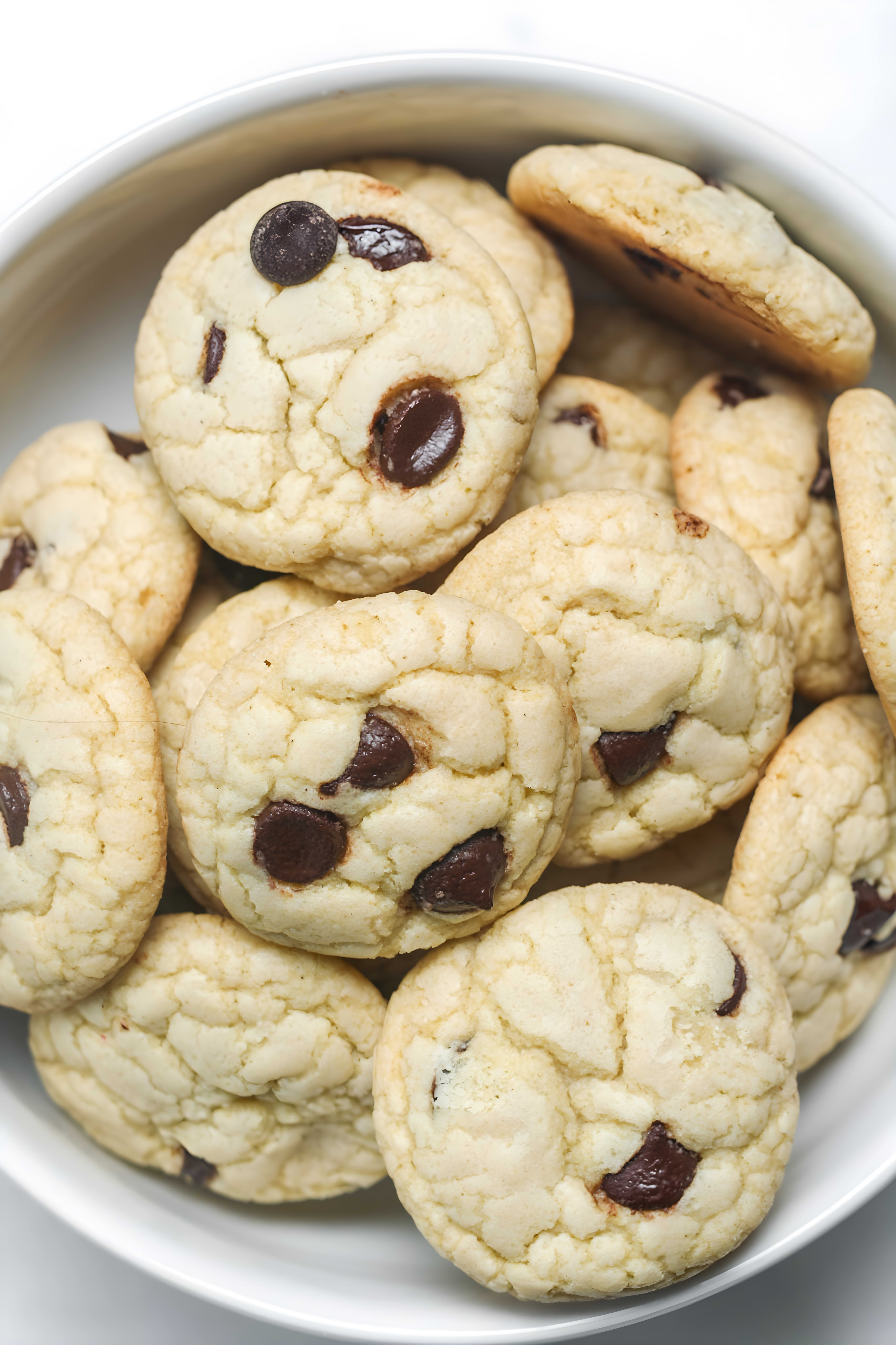 Mint Chocolate Chip Cookies