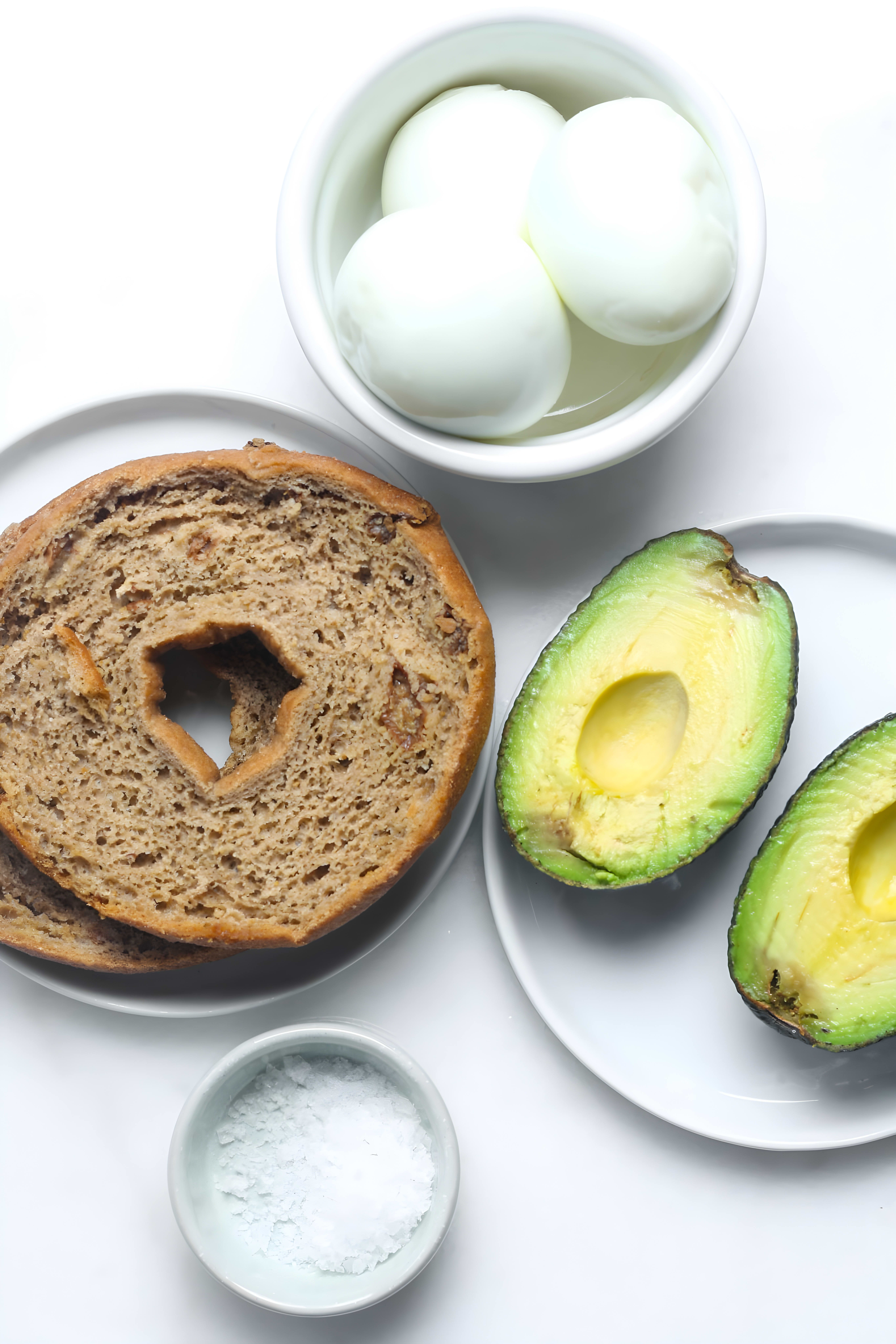 Grated Egg Avocado Toast