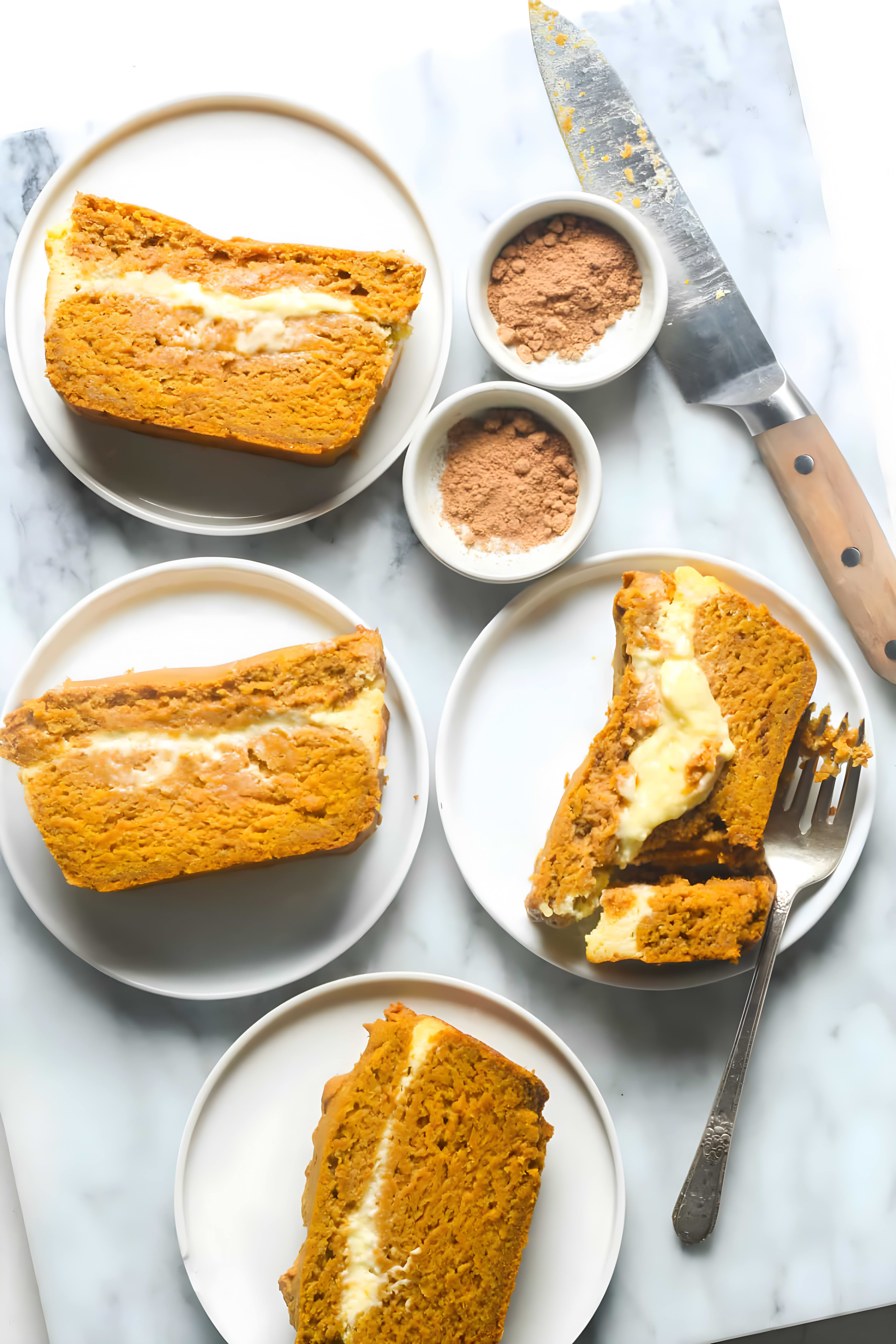 Pumpkin Cream Cheese Bread