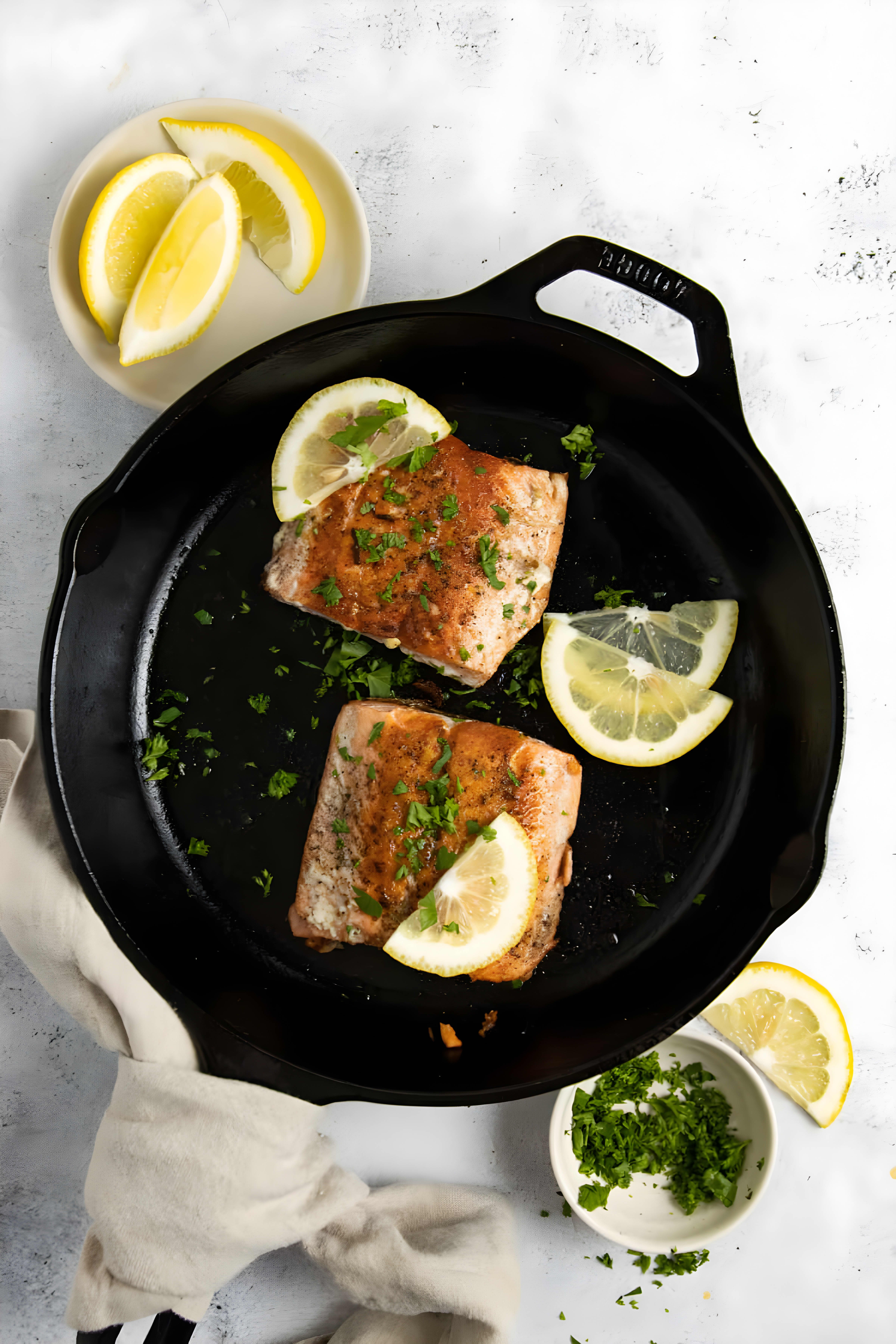 Cast Iron Salmon