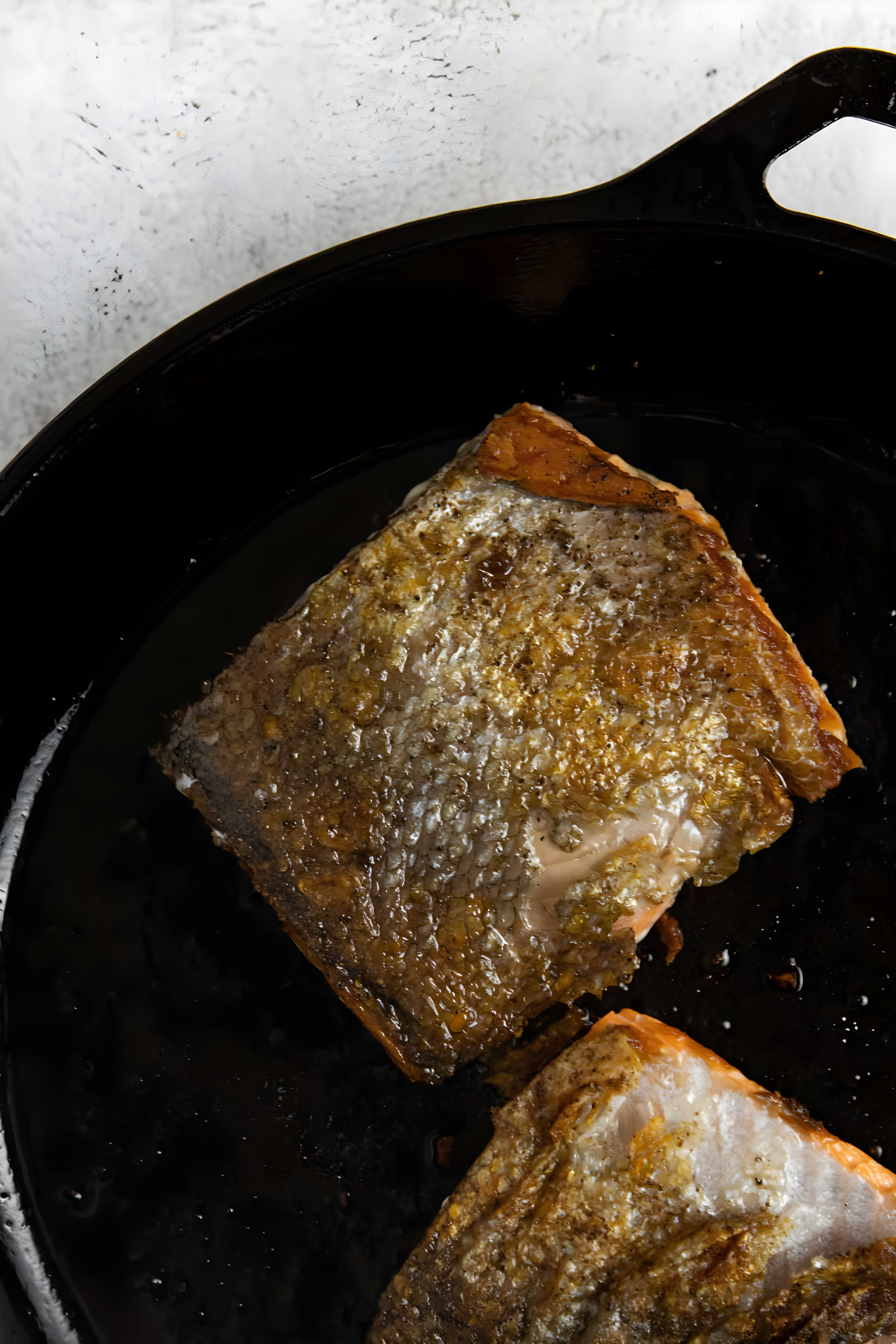 Cast Iron Salmon