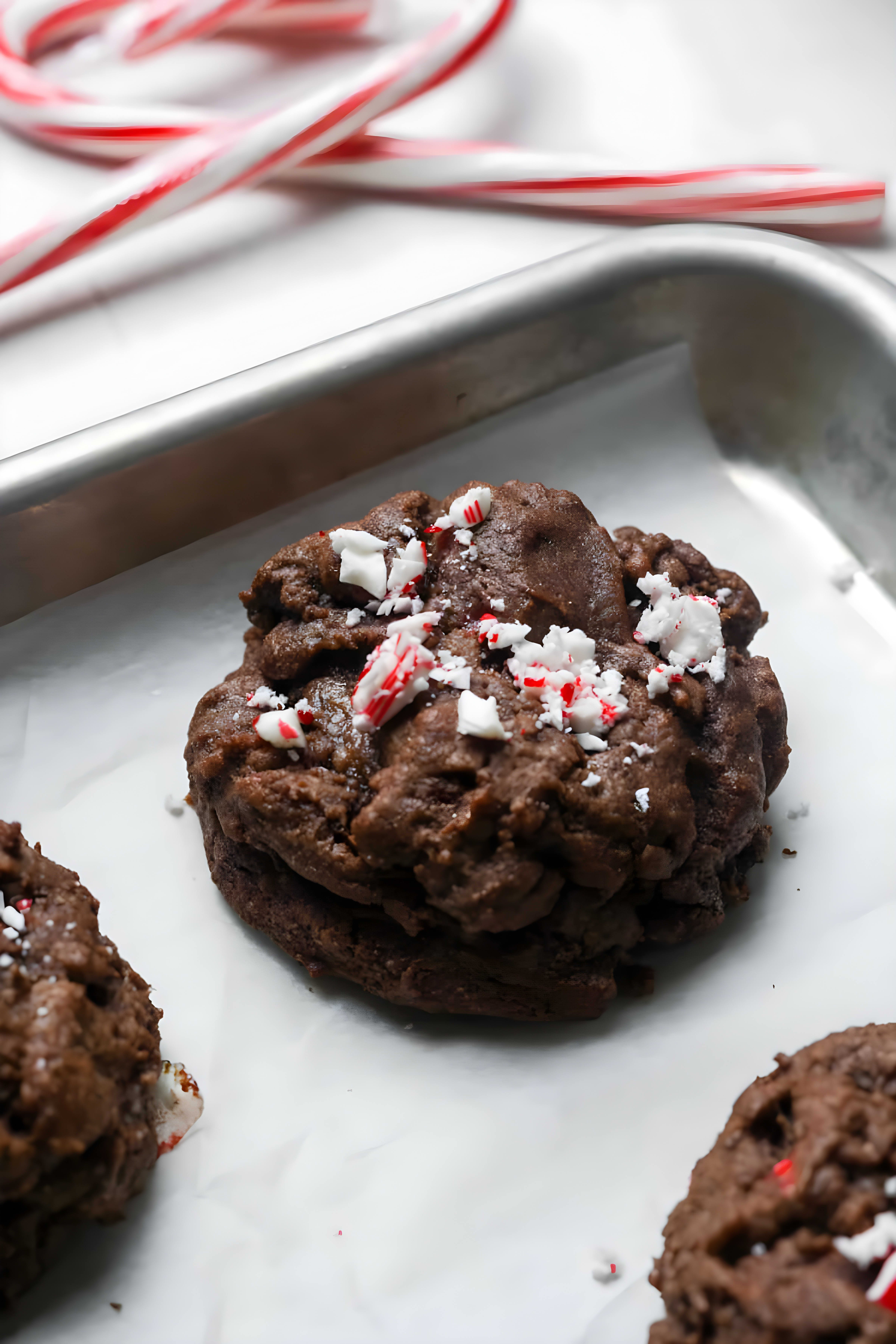 Chocolate Peppermint Cookies