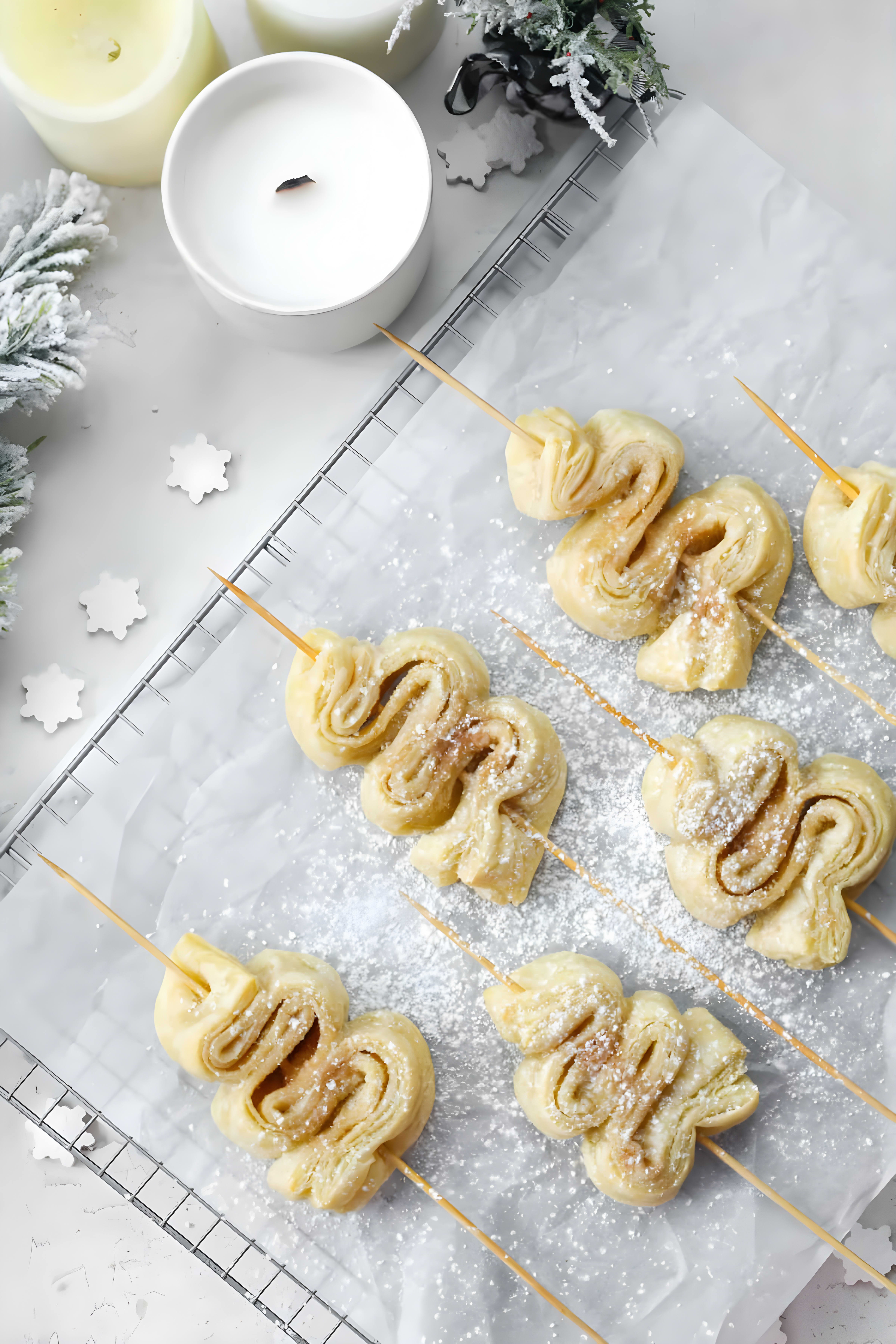 Puff Pastry Christmas Tree