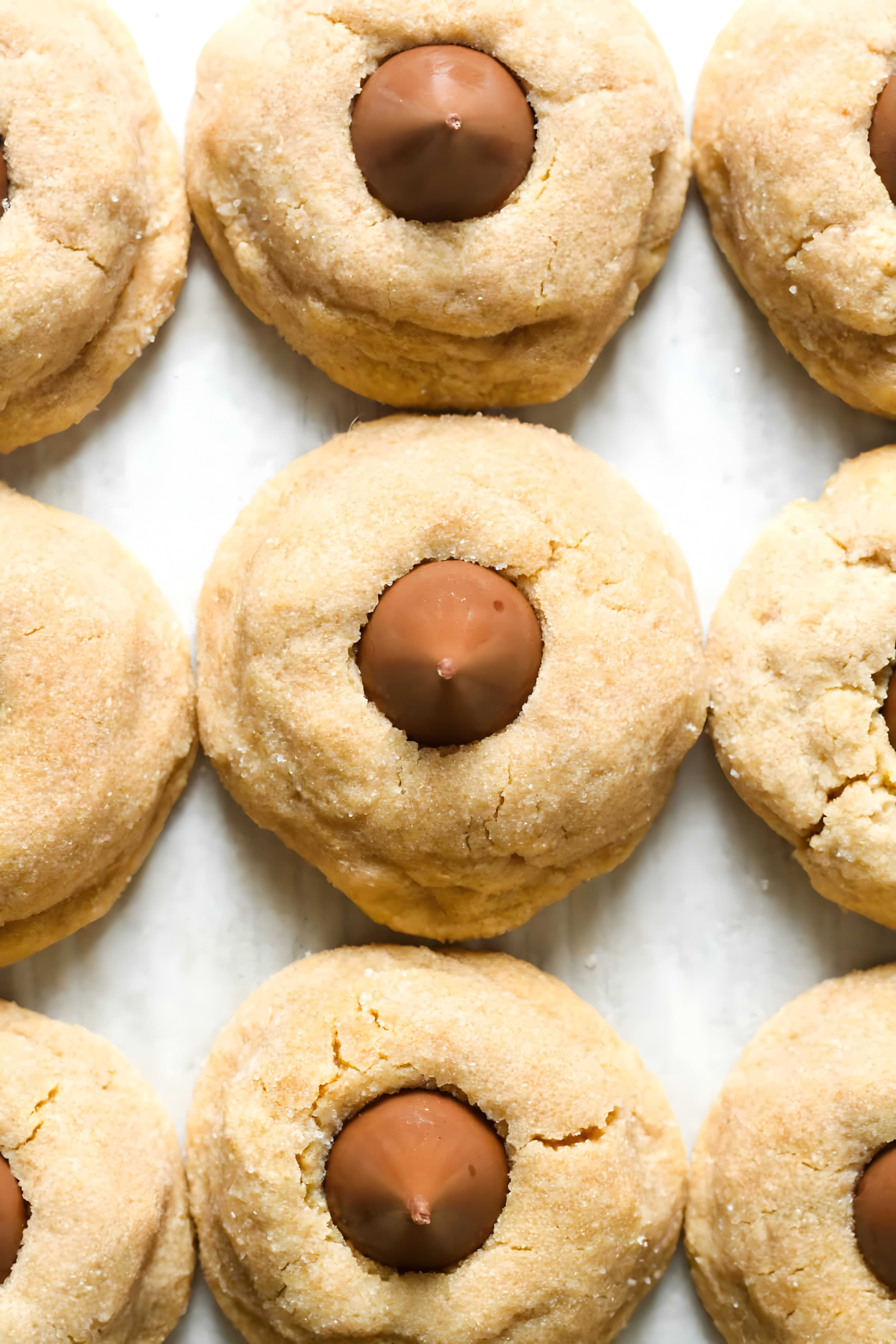 Gluten Free Peanut Butter Blossoms