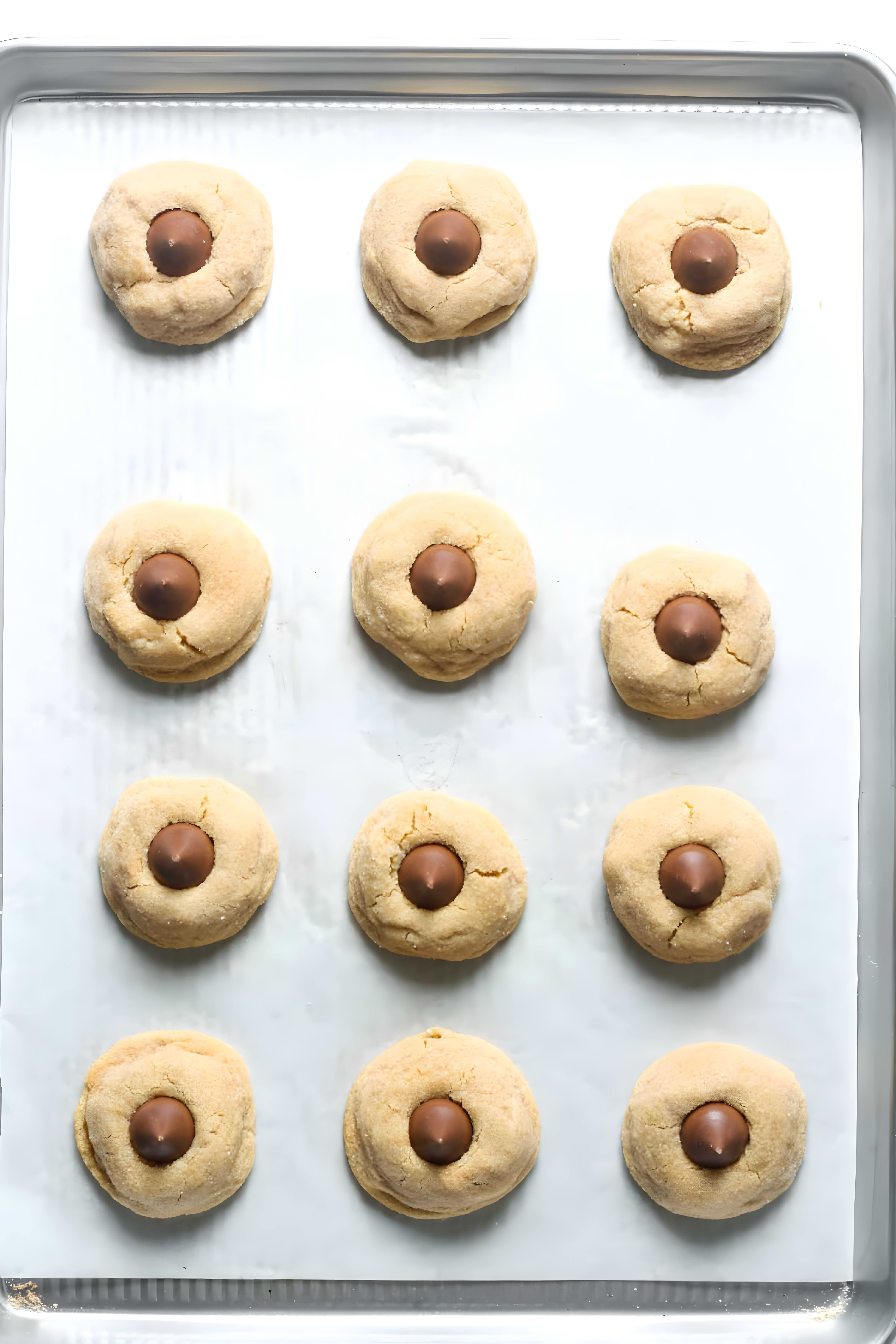 Gluten Free Peanut Butter Blossoms