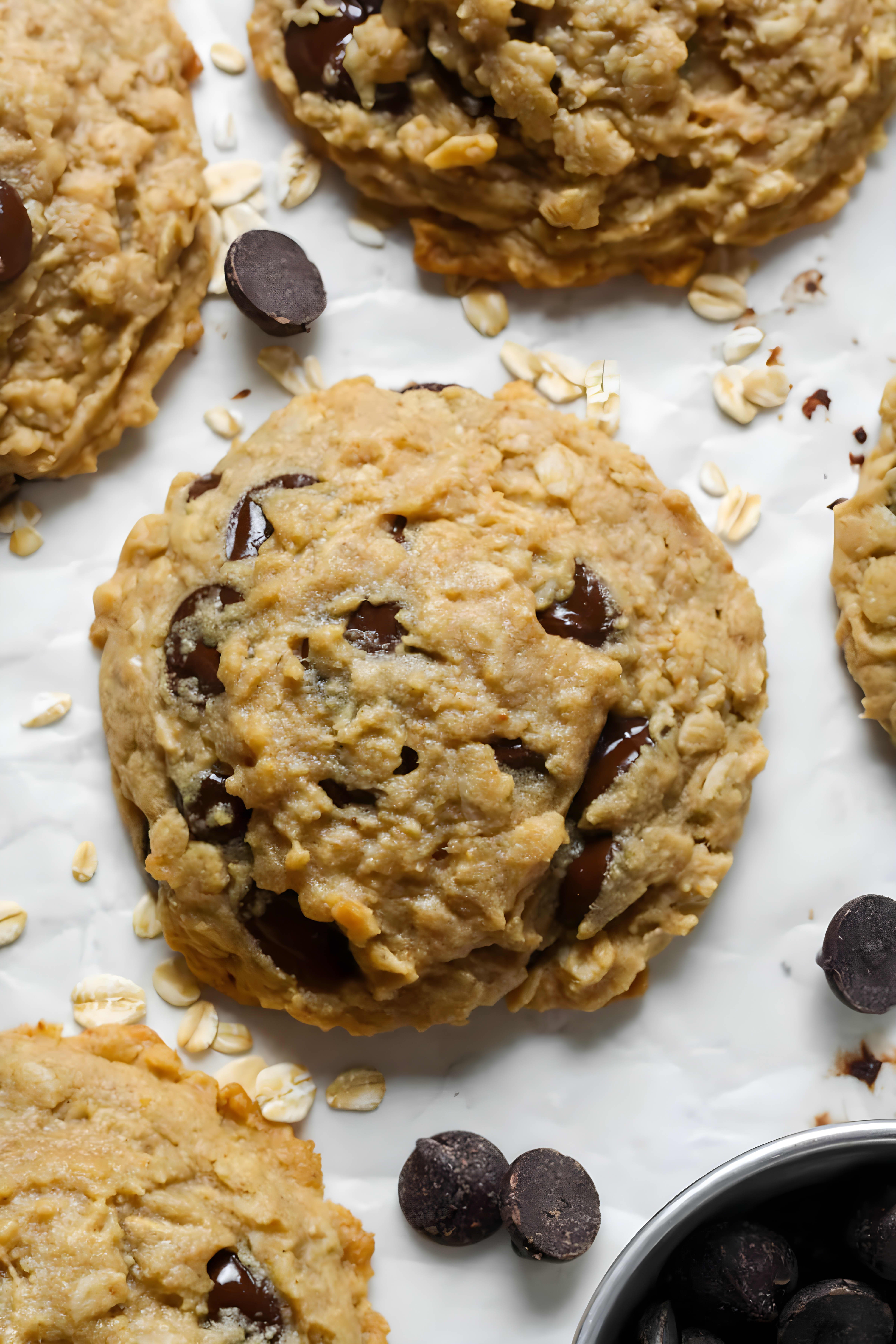 Peanut Butter Oatmeal Cookies