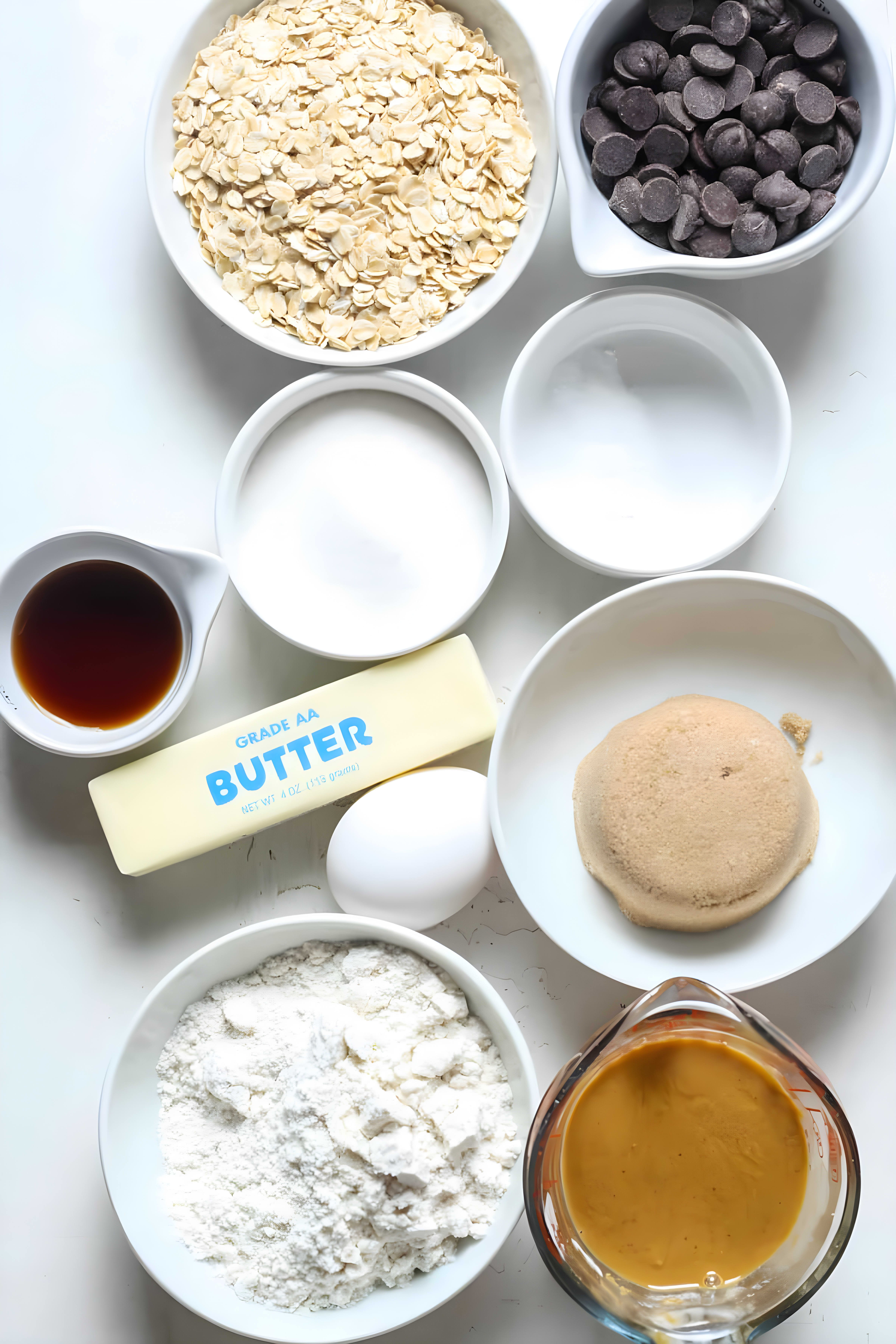 Peanut Butter Oatmeal Cookies