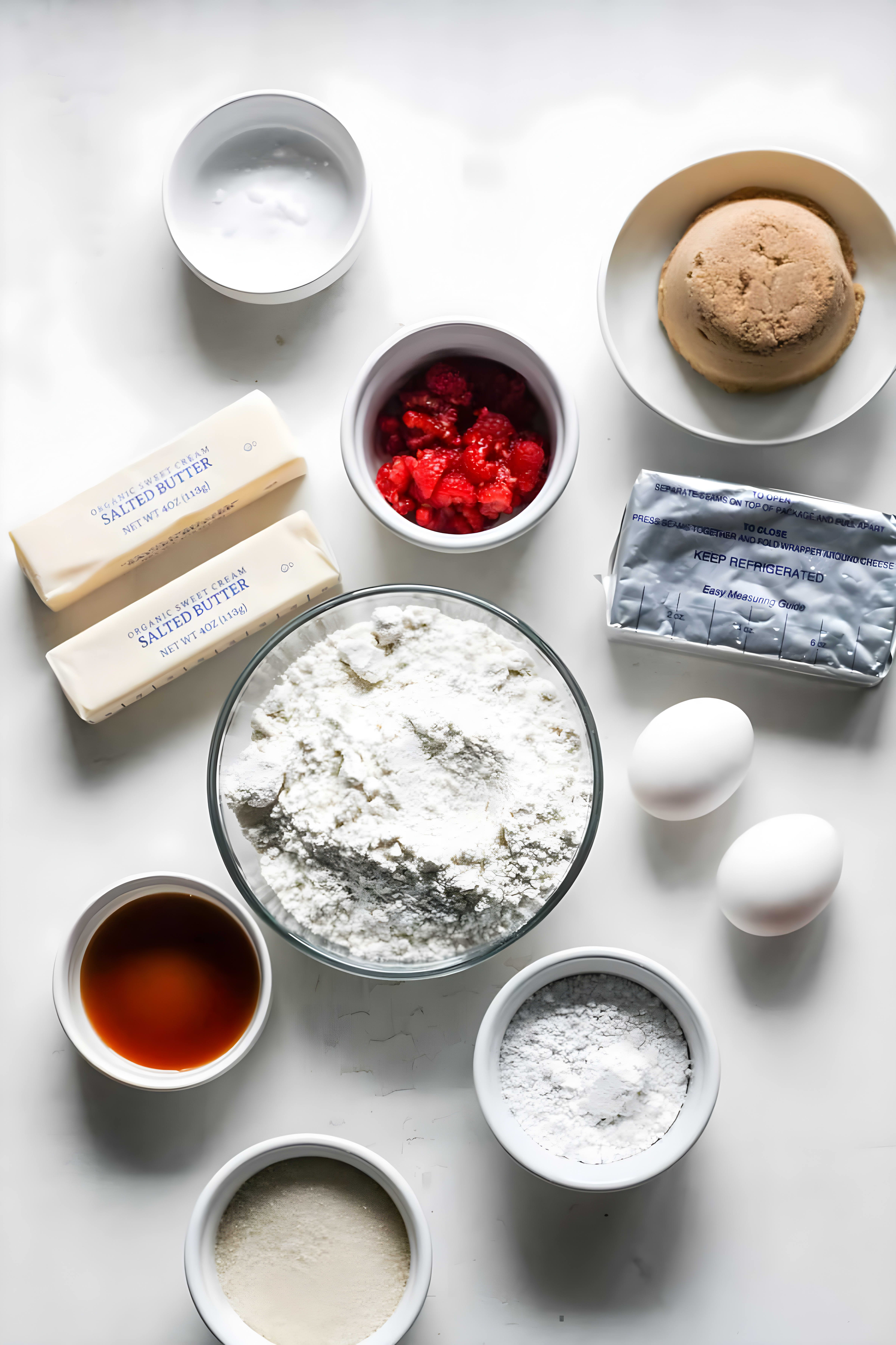Raspberry Cheesecake Cookies