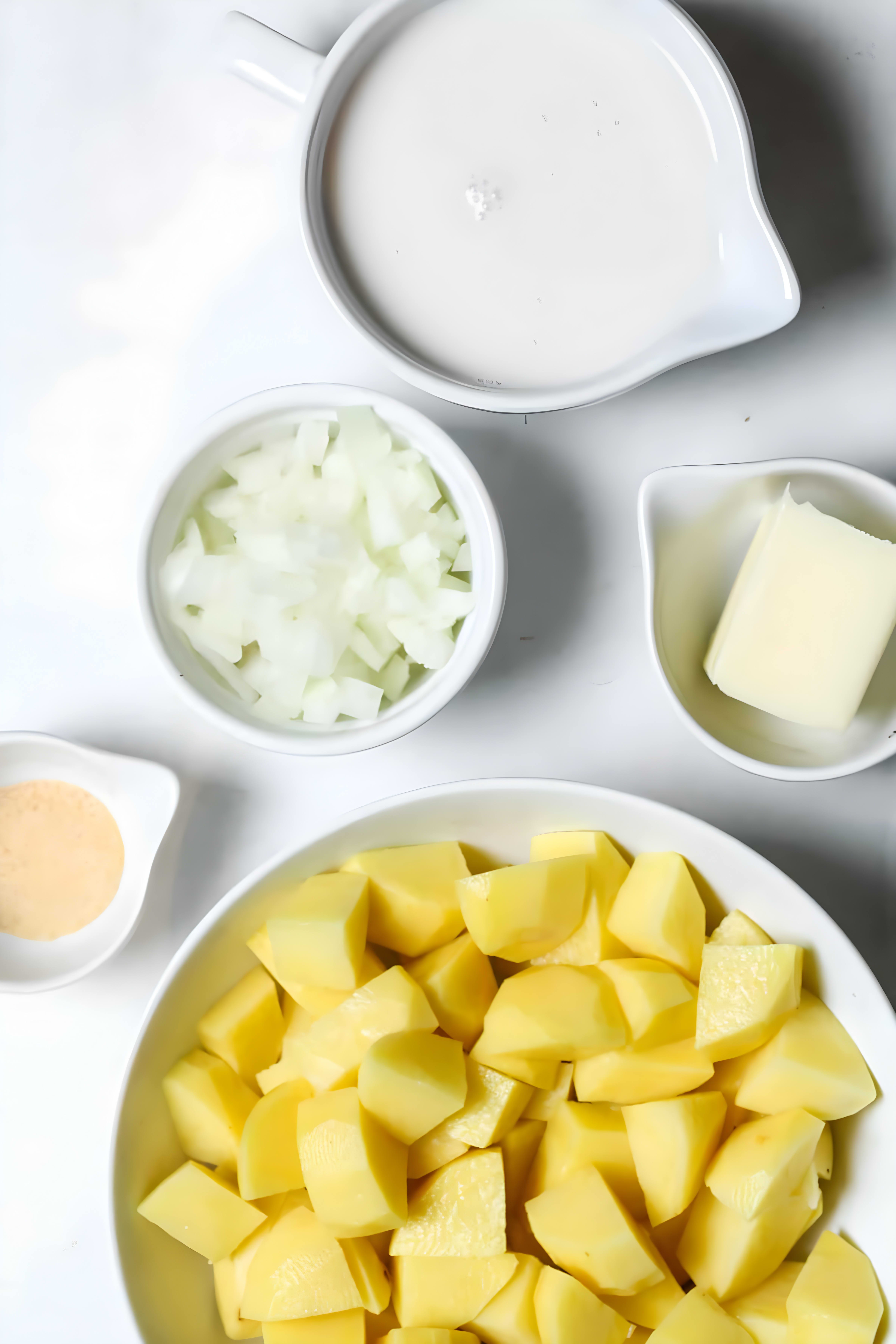 4 Ingredient Potato Soup