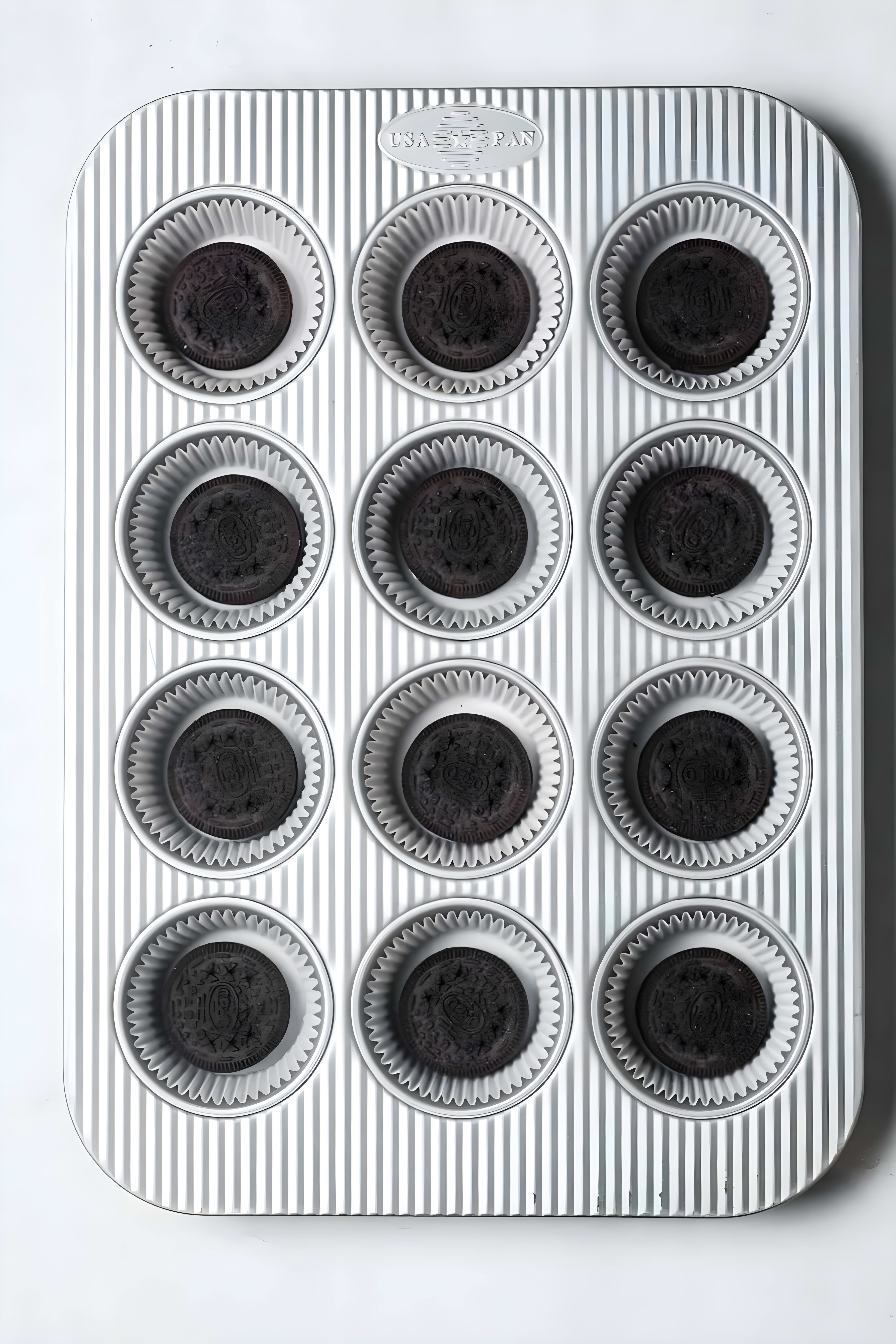 Mini Oreo Cheesecakes