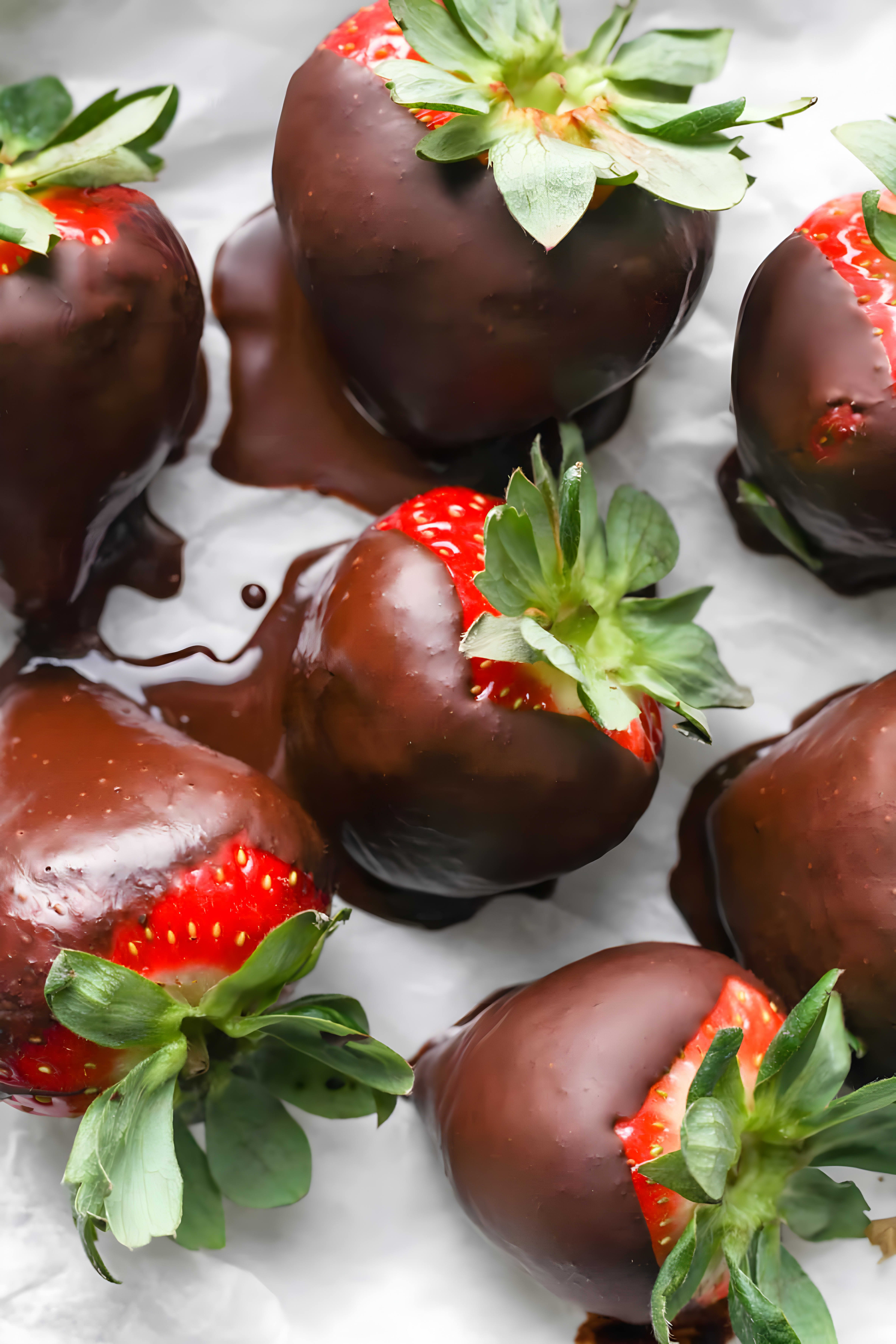 Vegan Chocolate Covered Strawberries