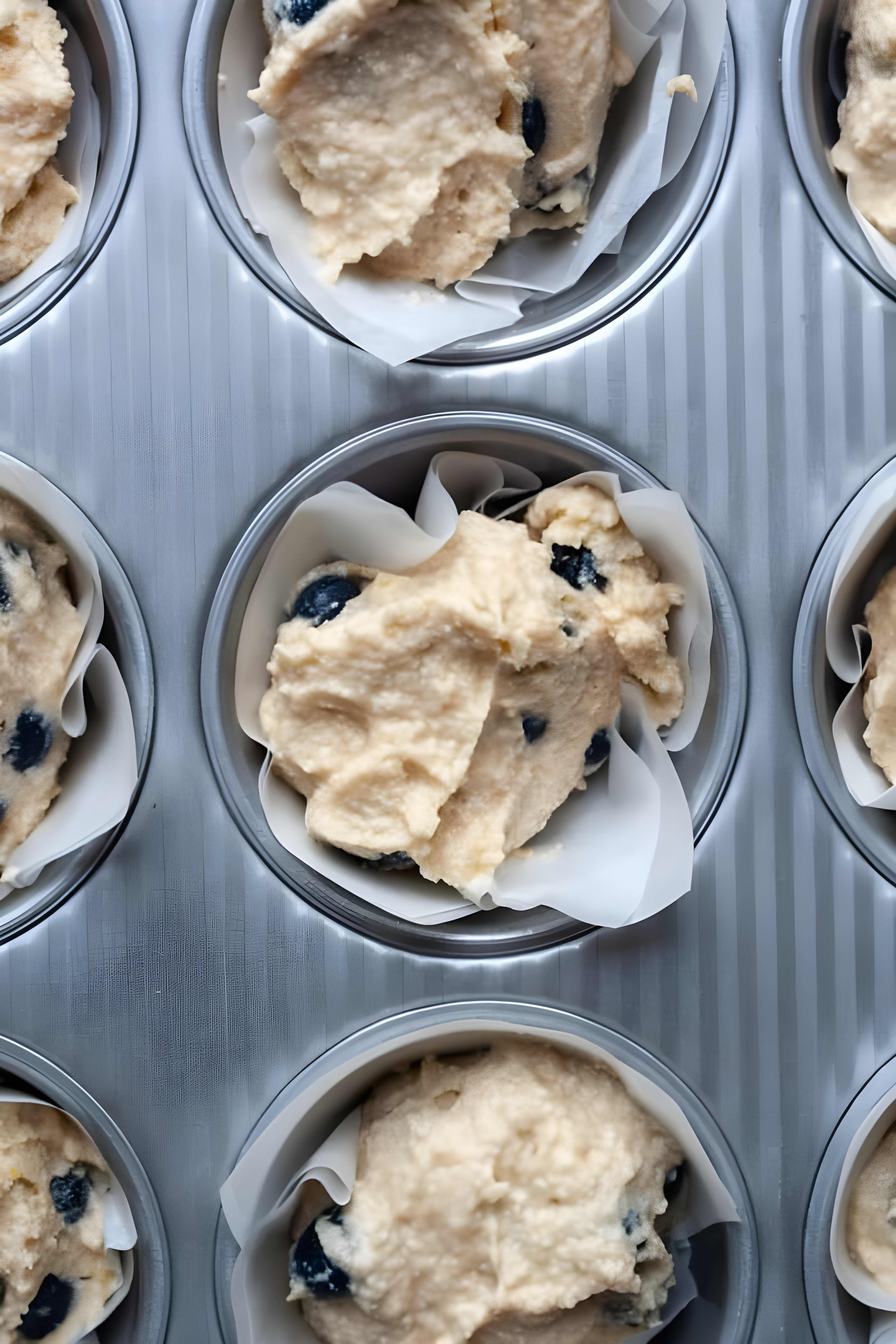 Cassava Flour Blueberry Lemon Muffins (Gluten Free)
