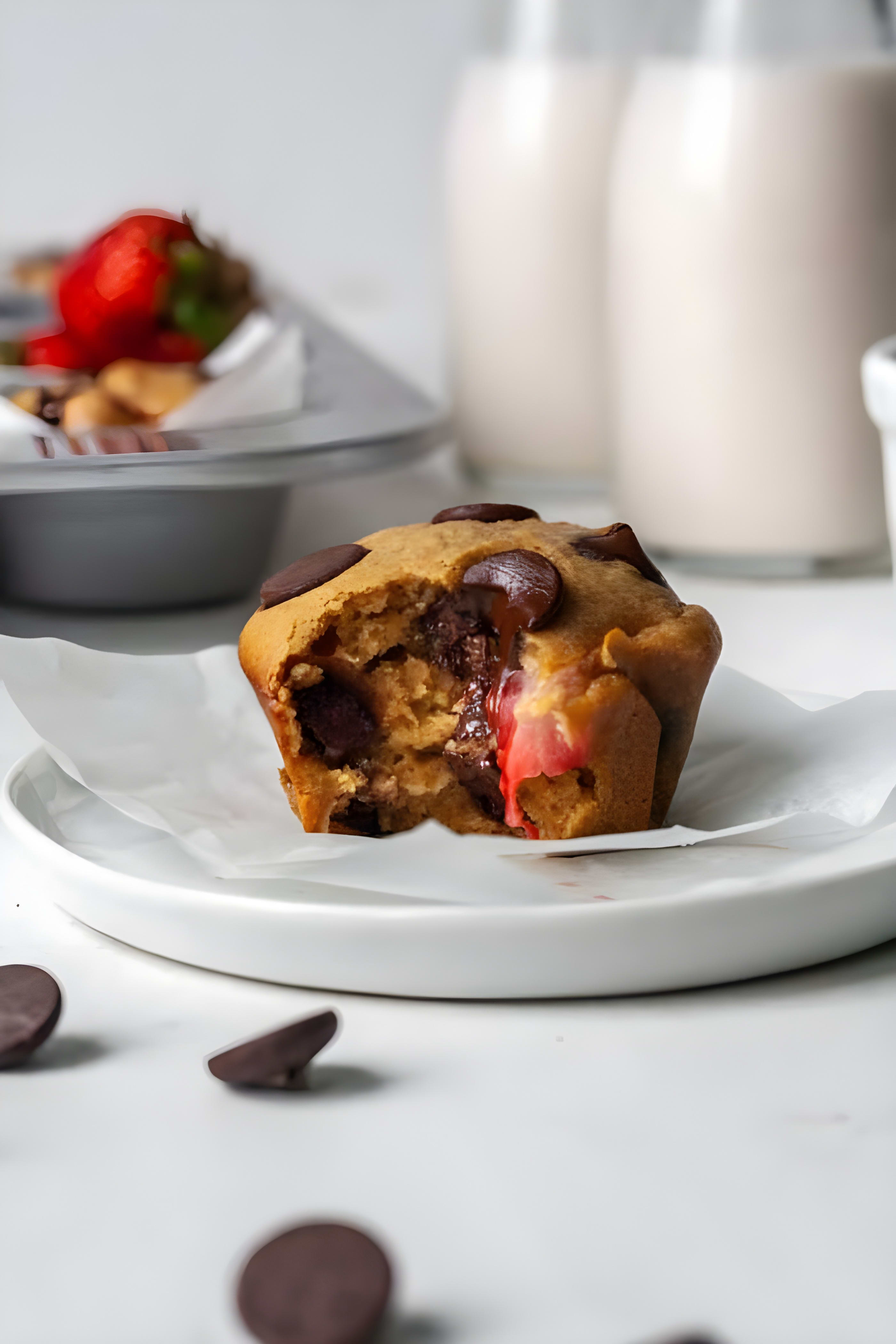 Gluten Free Strawberry Muffins (Dairy Free & Paleo)