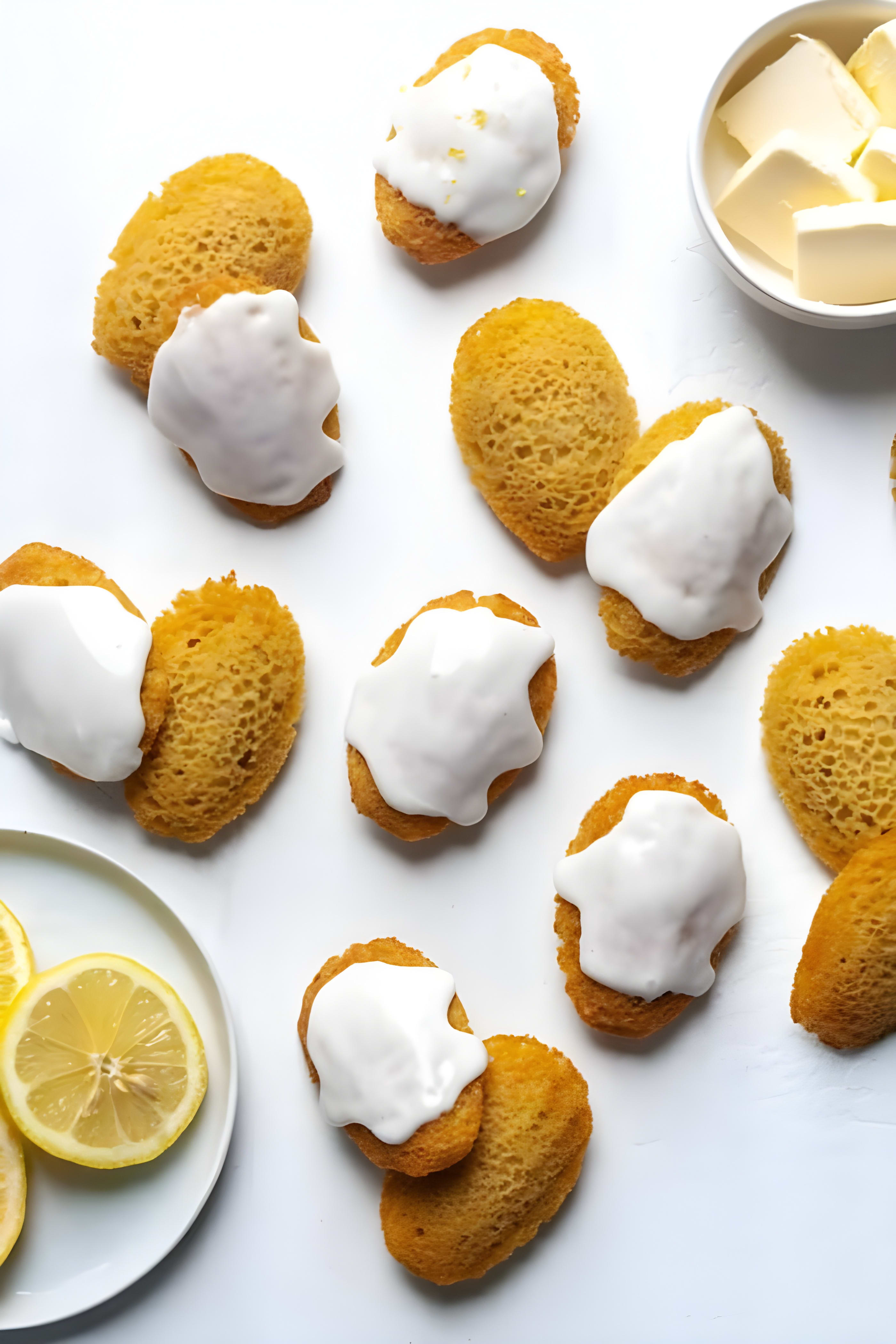 Gluten Free Lemon Madeleines