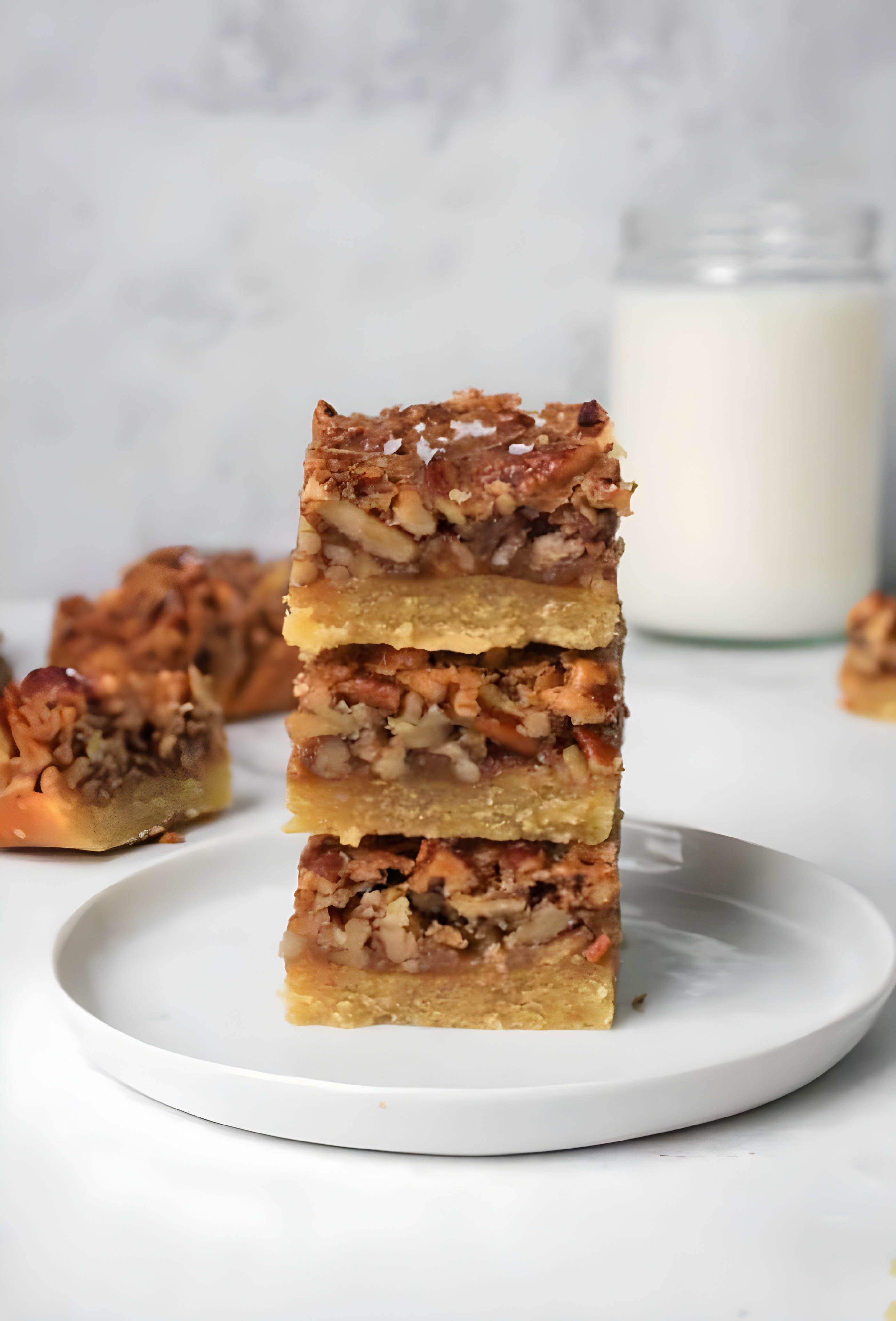 Paleo Pecan Pie Bars