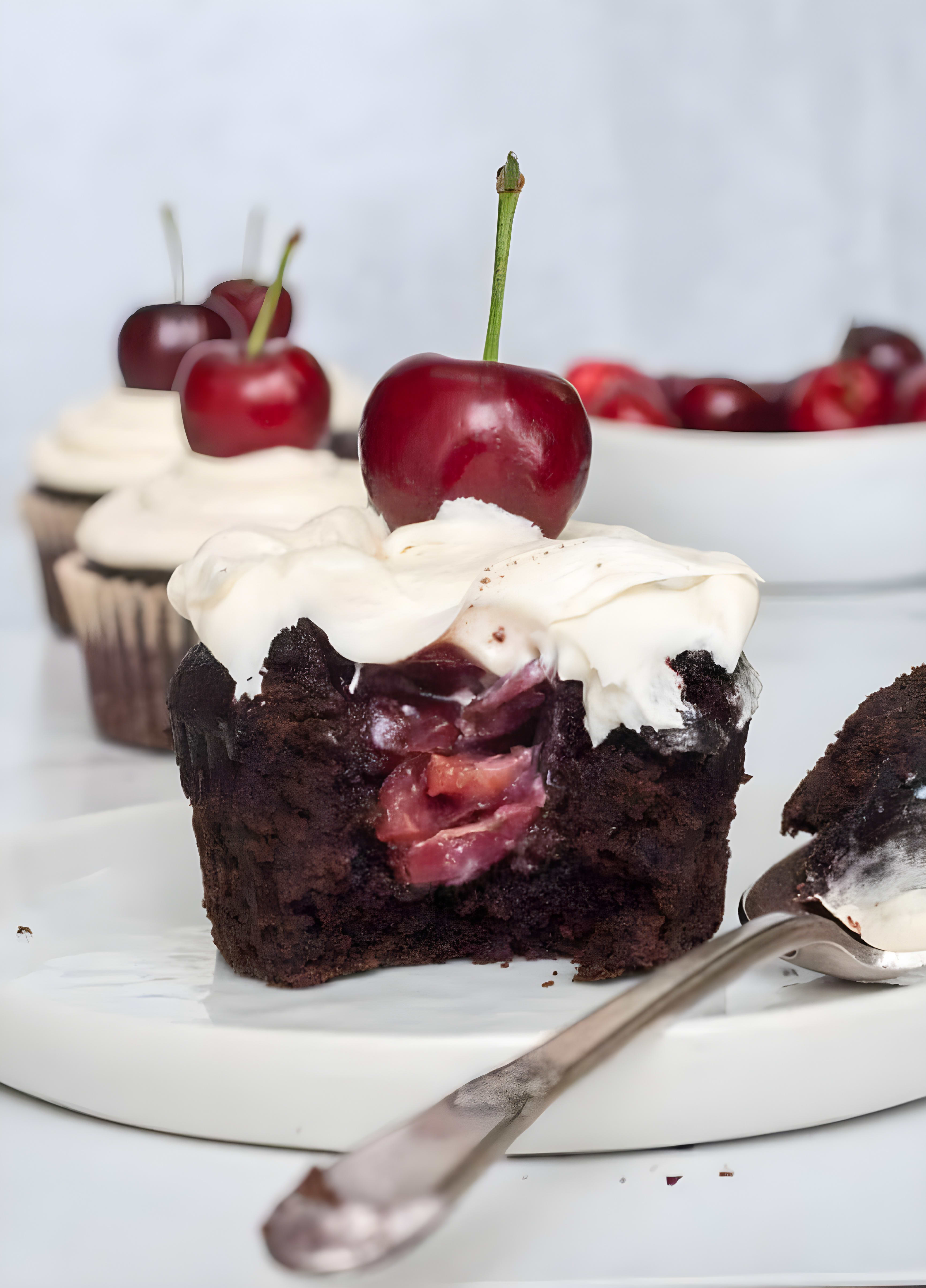 Paleo Black Forest Cupcakes