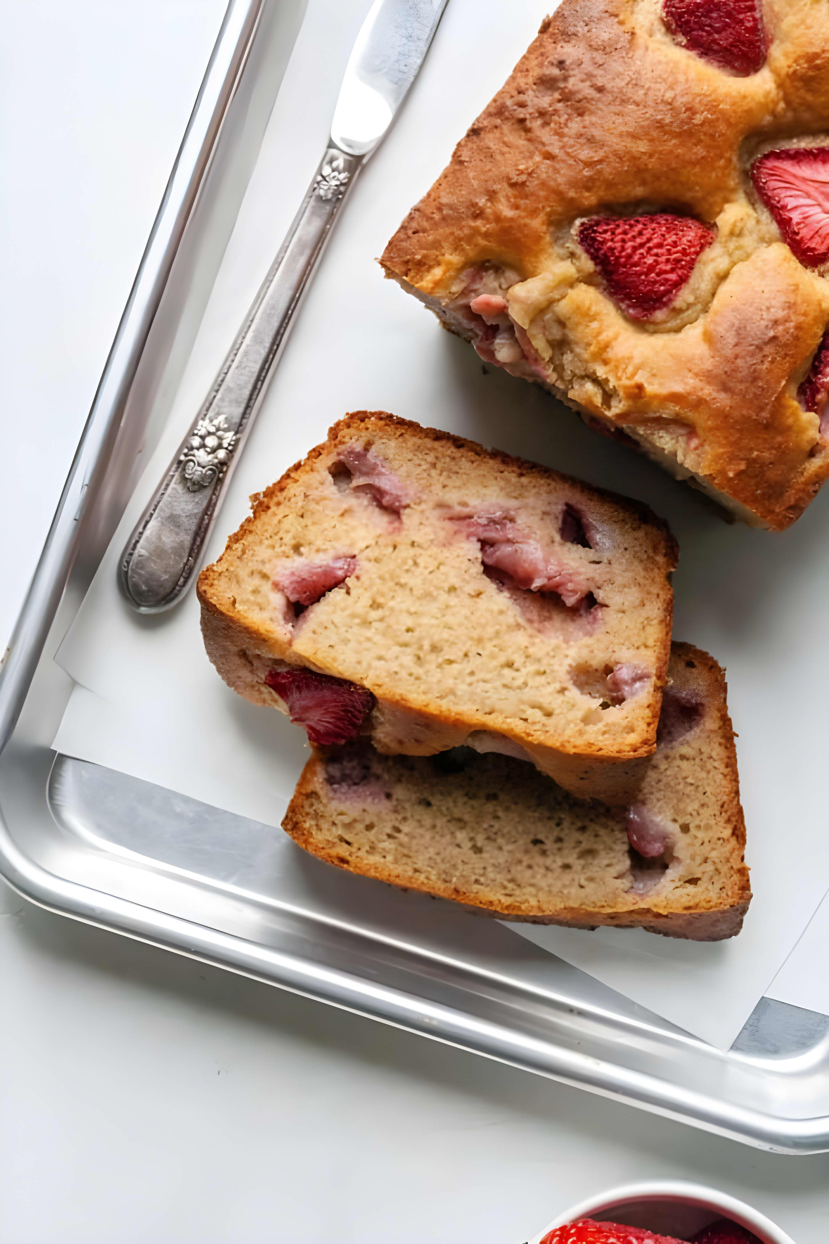 Paleo Strawberry Banana Bread Recipe