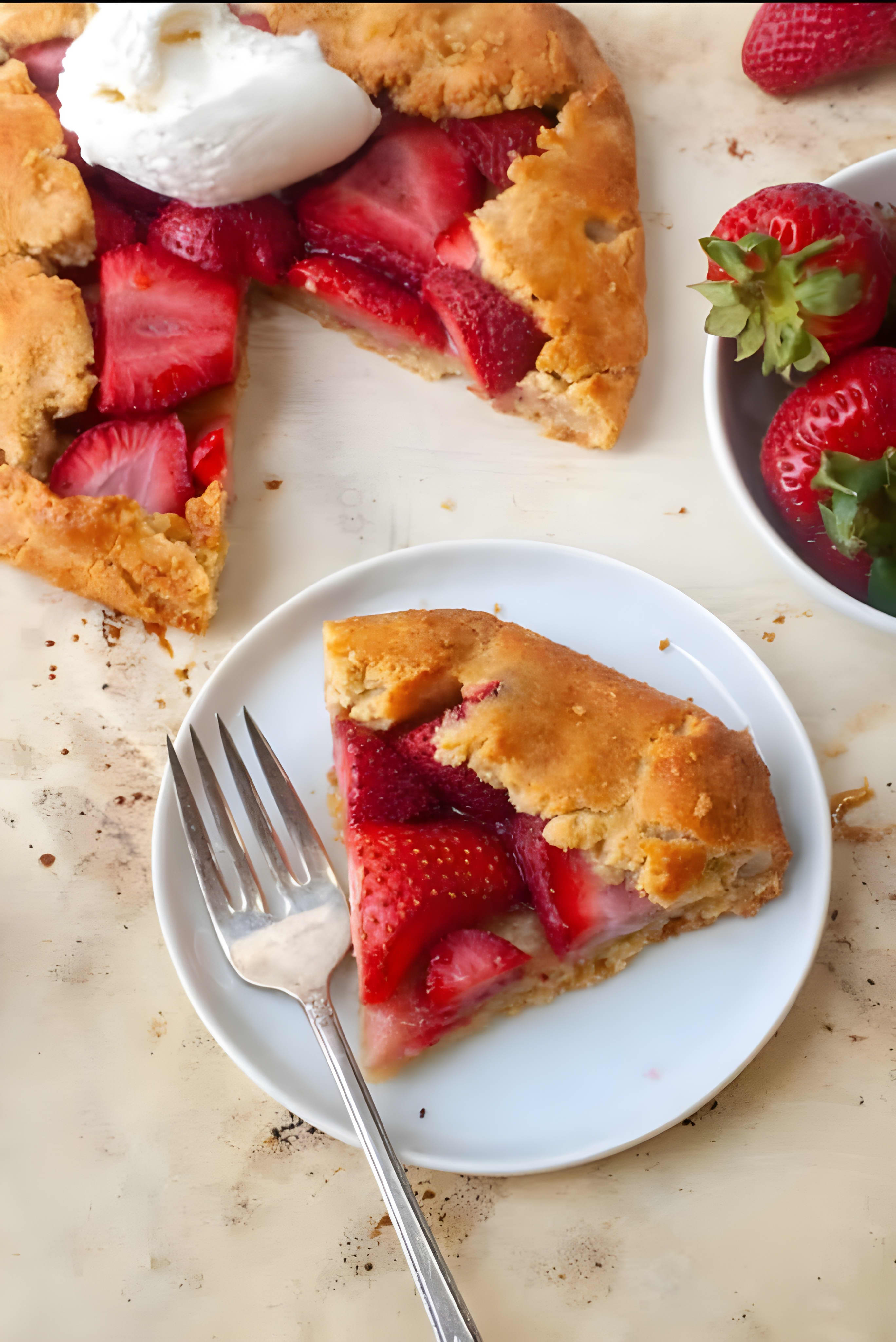 Gluten Free Strawberry Galette Recipe