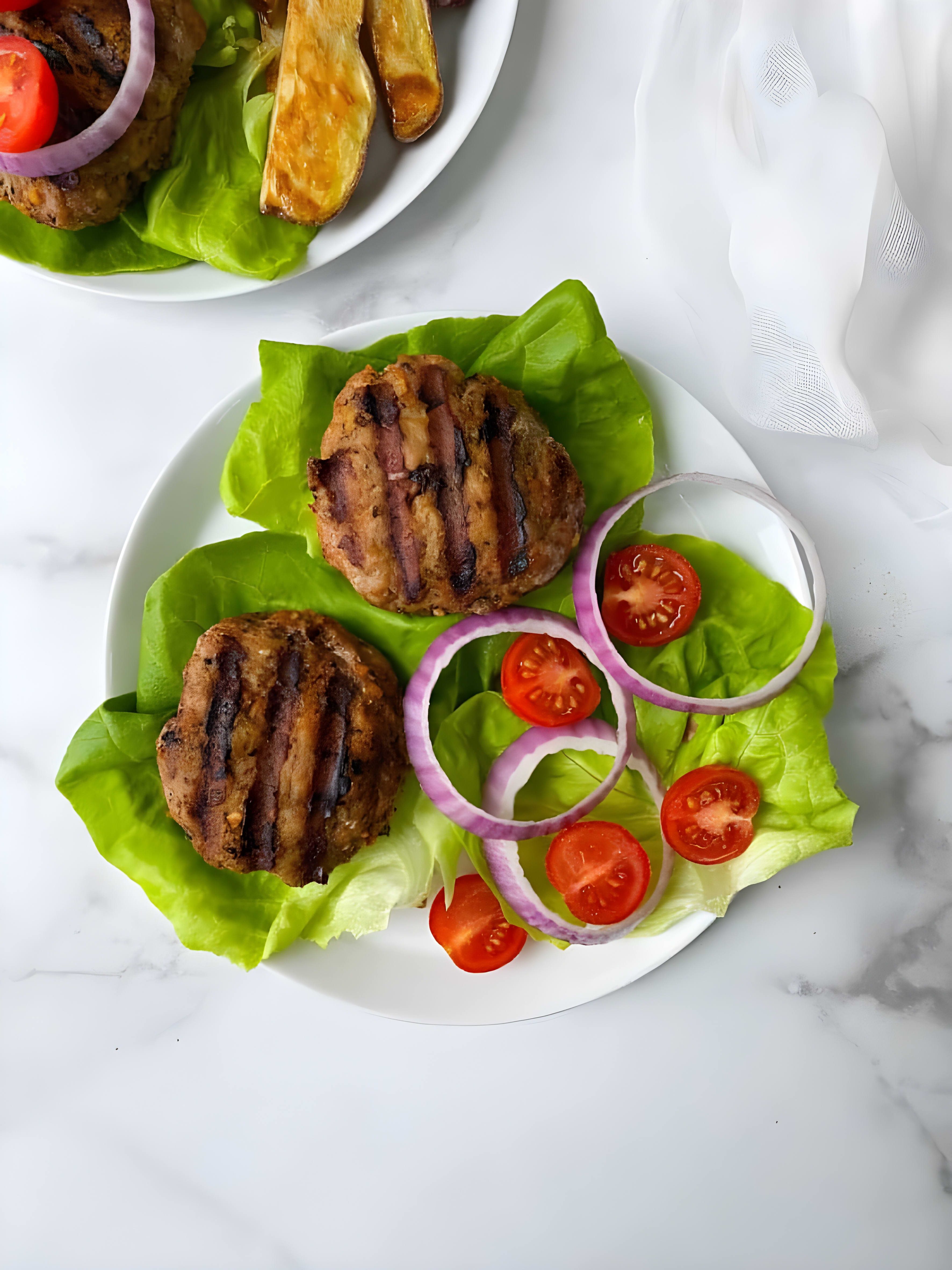Paleo Garlic Herb Turkey Burgers